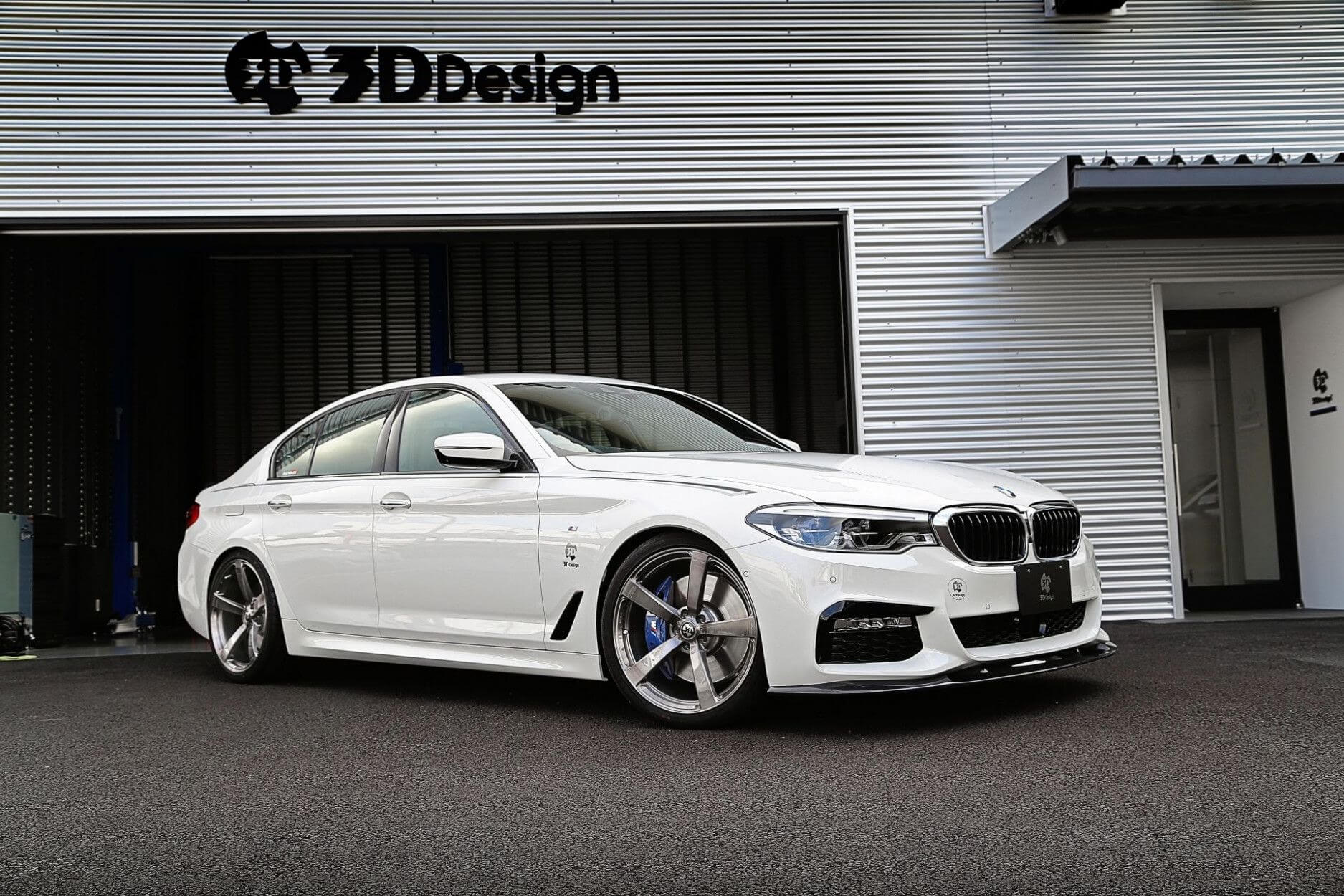 Front lip Carbon | fits BMW 5 Series incl. M550i/M550d (G30/G31) | 3DDesign