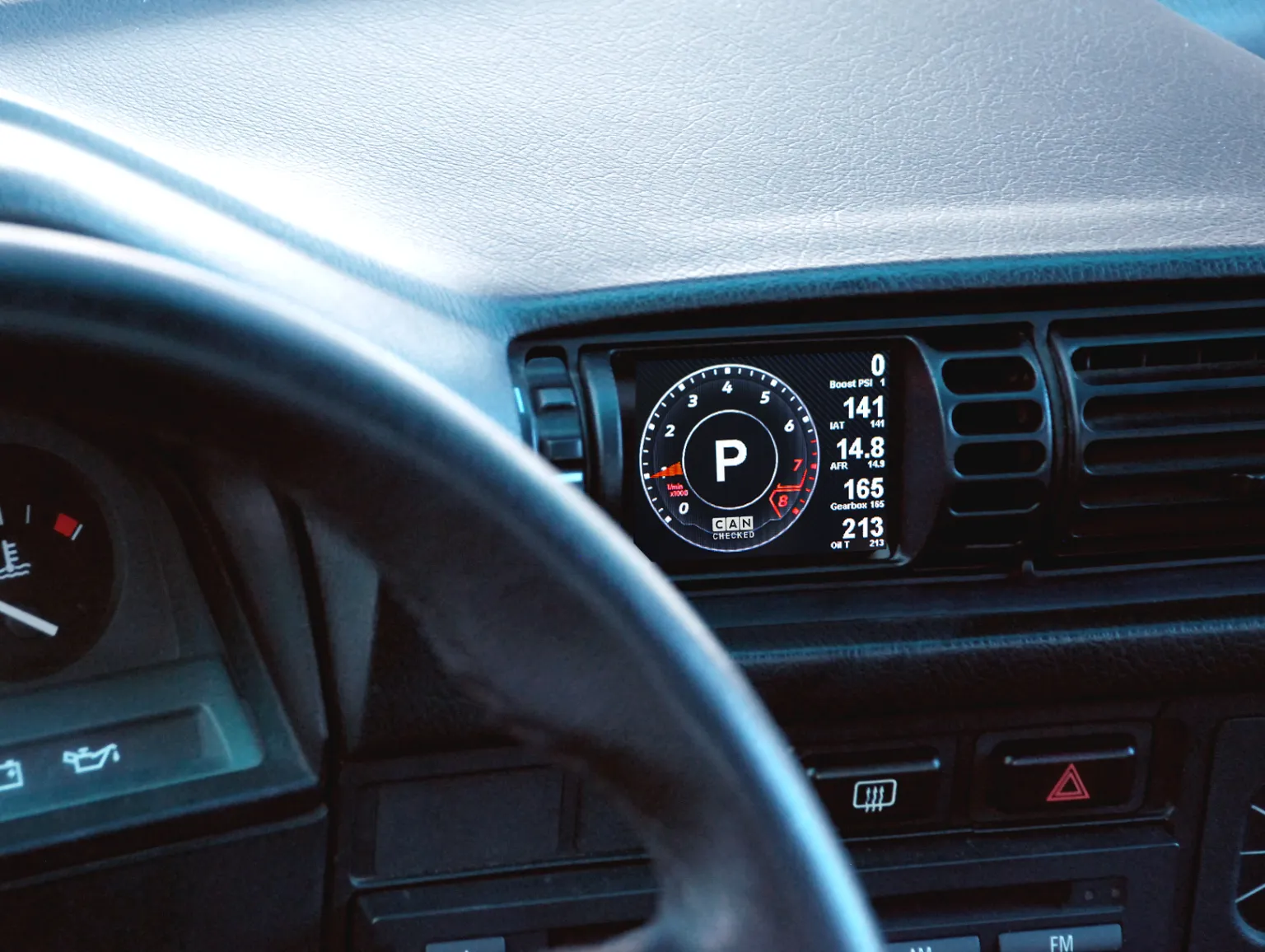Data display 2.8” MFD28 Gen.2 | fits BMW 3 Series incl. M (E30) M20 S14 | CANchecked