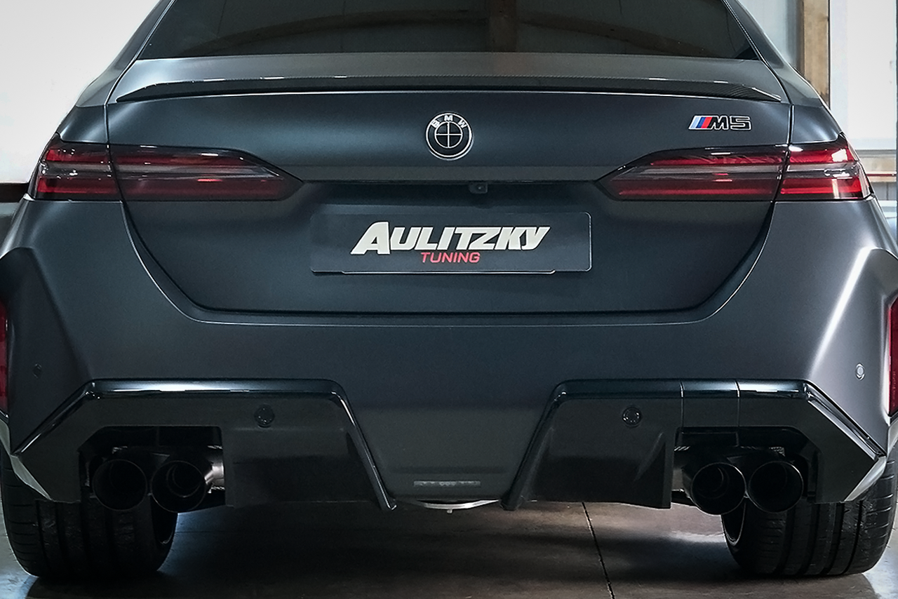 Aulitzky Exhaust | ECE exhaust system from catalyst/OPF with flap control | fits BMW M5 (G90/G99) 727hp S68