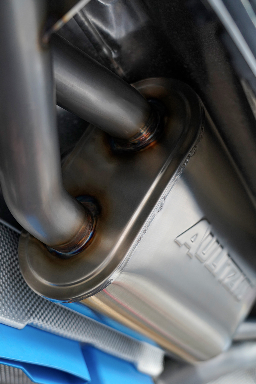 Aulitzky Exhaust | ECE exhaust system from catalyst/OPF with flap control | fits BMW M8 incl. Competition (F92) S63