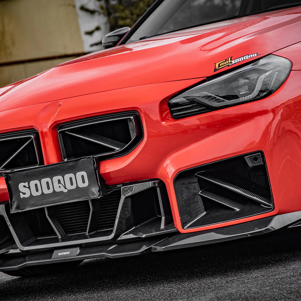 Frontspoiler SOOQOO V2-B Carbon | fits BMW M2 (G87) S58 | Aulitzky Tuning
