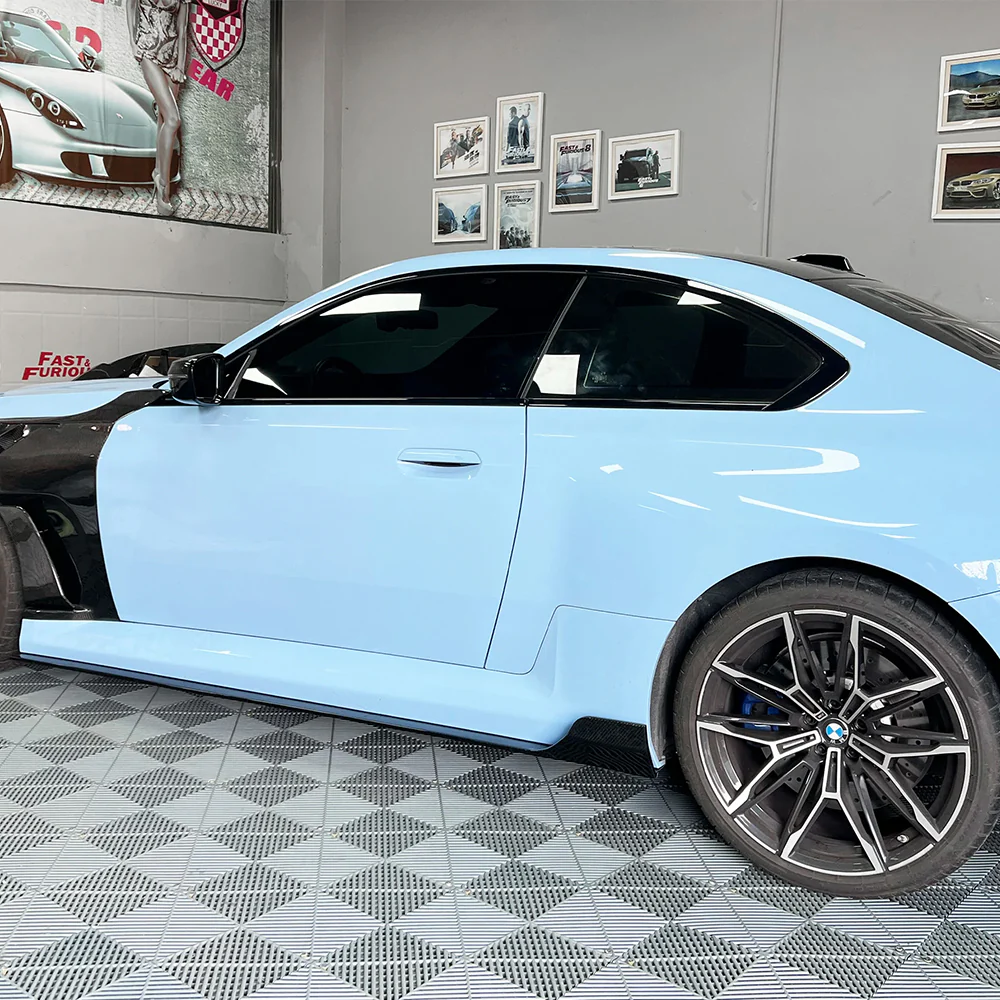 Side skirts A-Style Carbon | fits BMW M2 (G87) S58 | Aulitzky Tuning