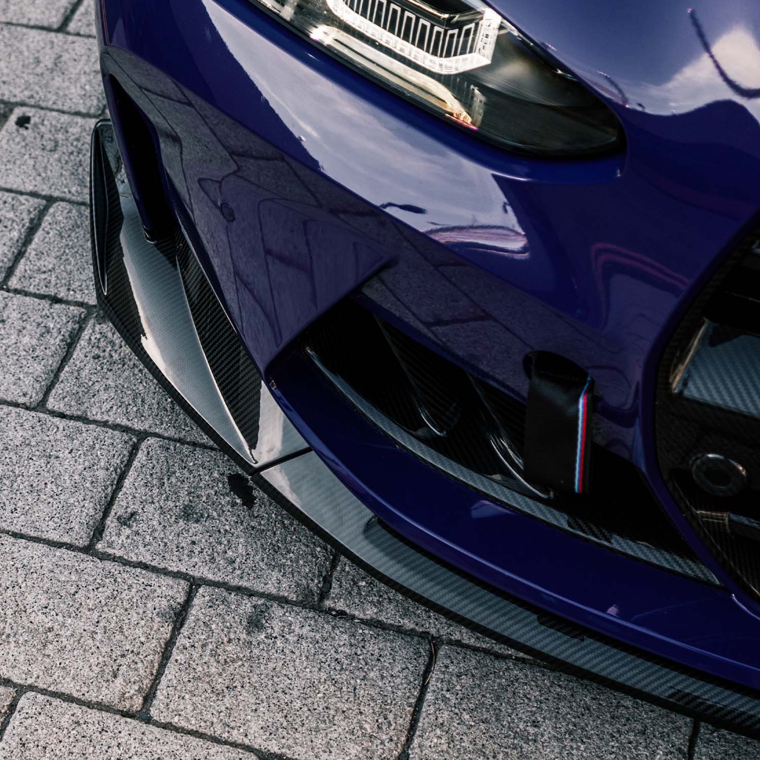 Front spoiler Carbon | fits BMW M3/M4 incl. Competition (G80/G81/G82/G83) | Aulitzky Tuning