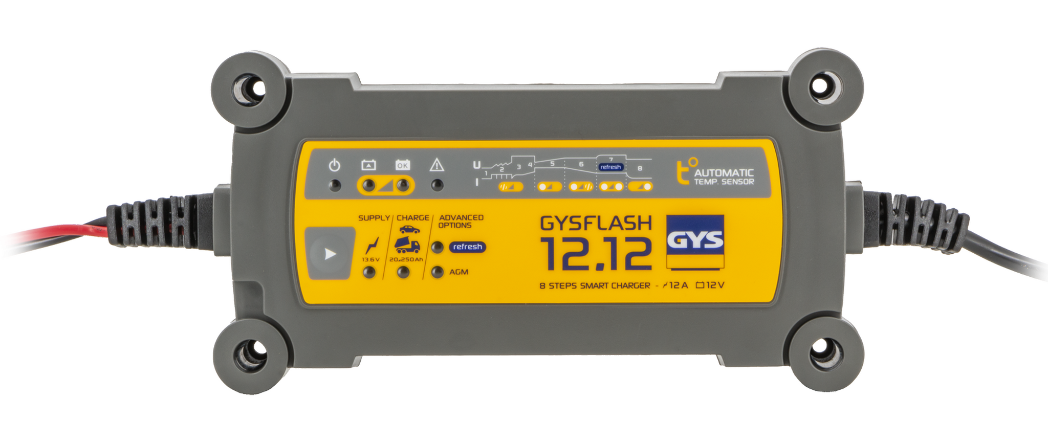Charger GYSFLASH 8.12 / 12.12