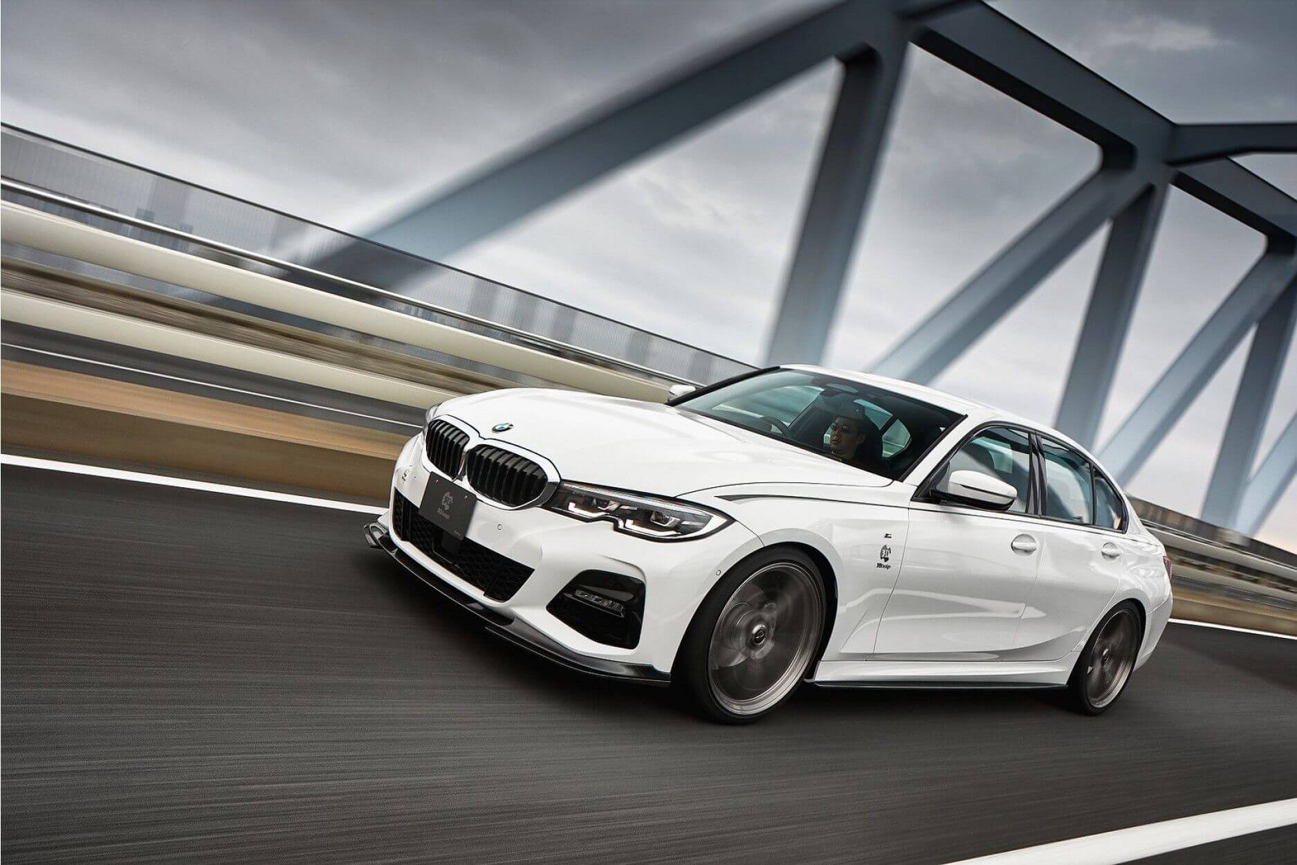 Front lip Carbon | fits BMW 3 Series M-Package incl. M340i/M340d (G20) | 3Design