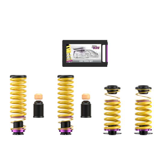 KW coilover springs | height-adjustable spring kit | fits Mercedes-Benz C63/ C63S AMG (C205/A205) | 25325089