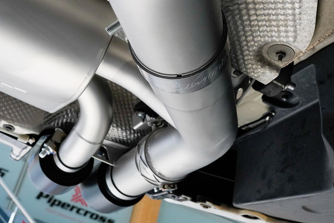 Aulitzky Exhaust | ECE flap exhaust system 3” (76mm) ex cat/OPF | fits BMW M3/M4 incl. Competition/CS (F80/F82/F83) S55