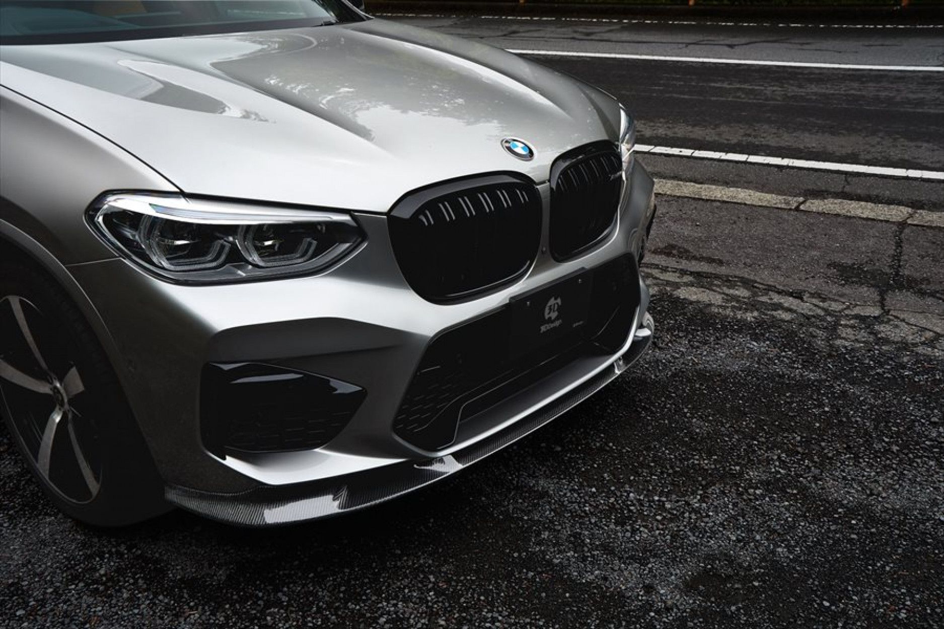 Front lip Carbon | fits BMW X3M/X4M incl. Competition (F97/F98) S58 | 3DDesign