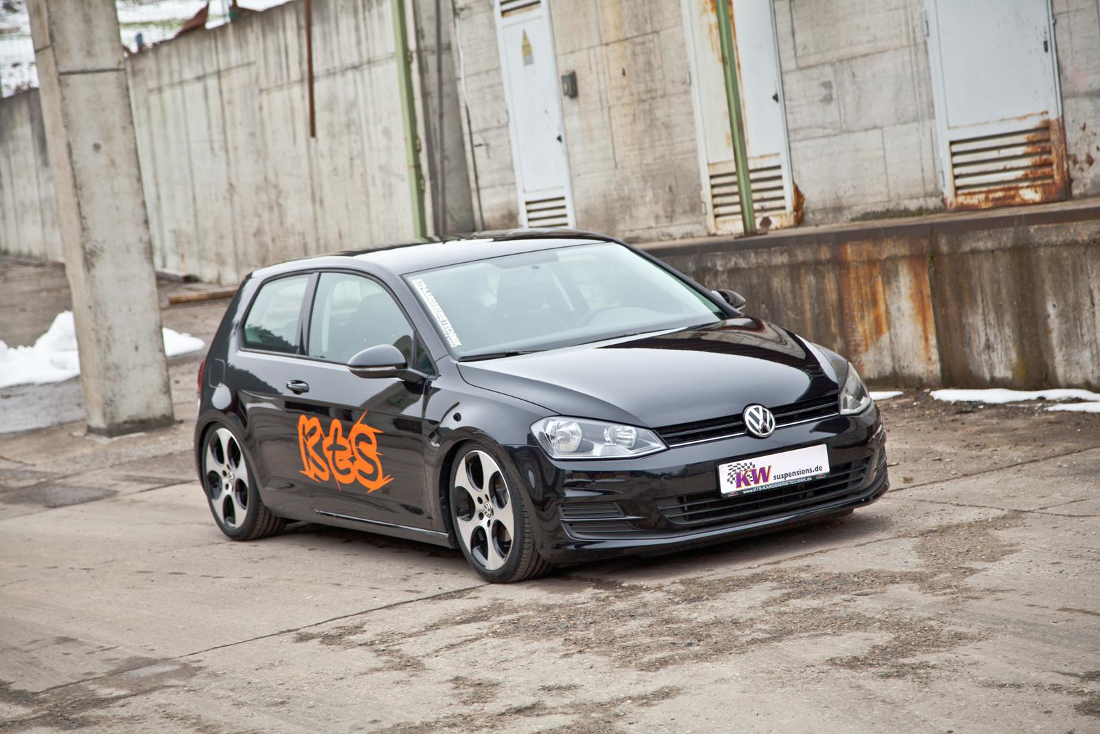 KW DDC ECU coilover suspension inox | fits VW Golf 7 incl. GTI/CS/TCR/GTD | 39080030