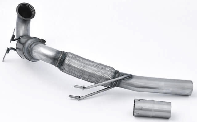 Aulitzky Exhaust | ECE downpipe 3” (76mm) with sports catalyst | fits Seat Leon ST (5F8) Cupra 265/280/290/300