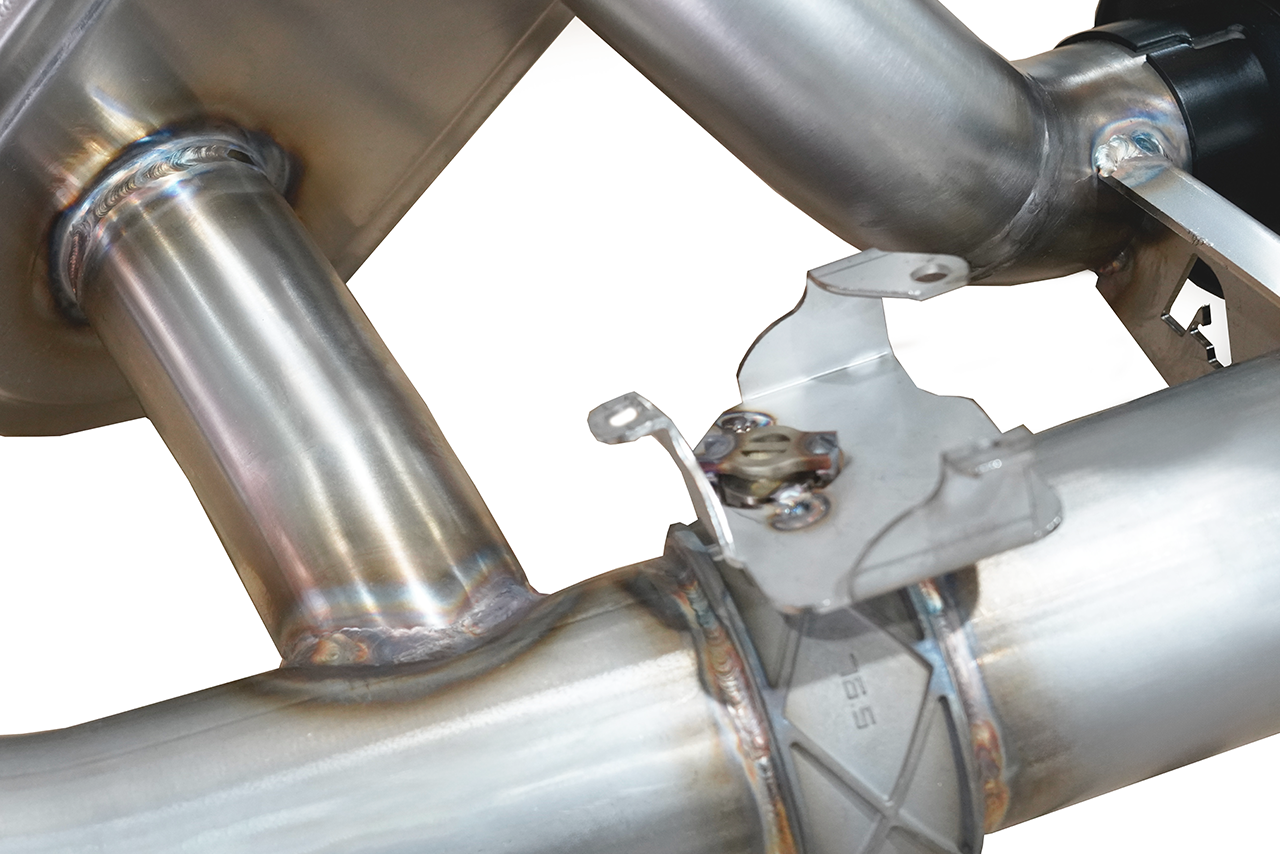 Aulitzky Exhaust | ECE exhaust system 3” (76mm) from OPF with flap control | fits BMW M2 (G87) S58
