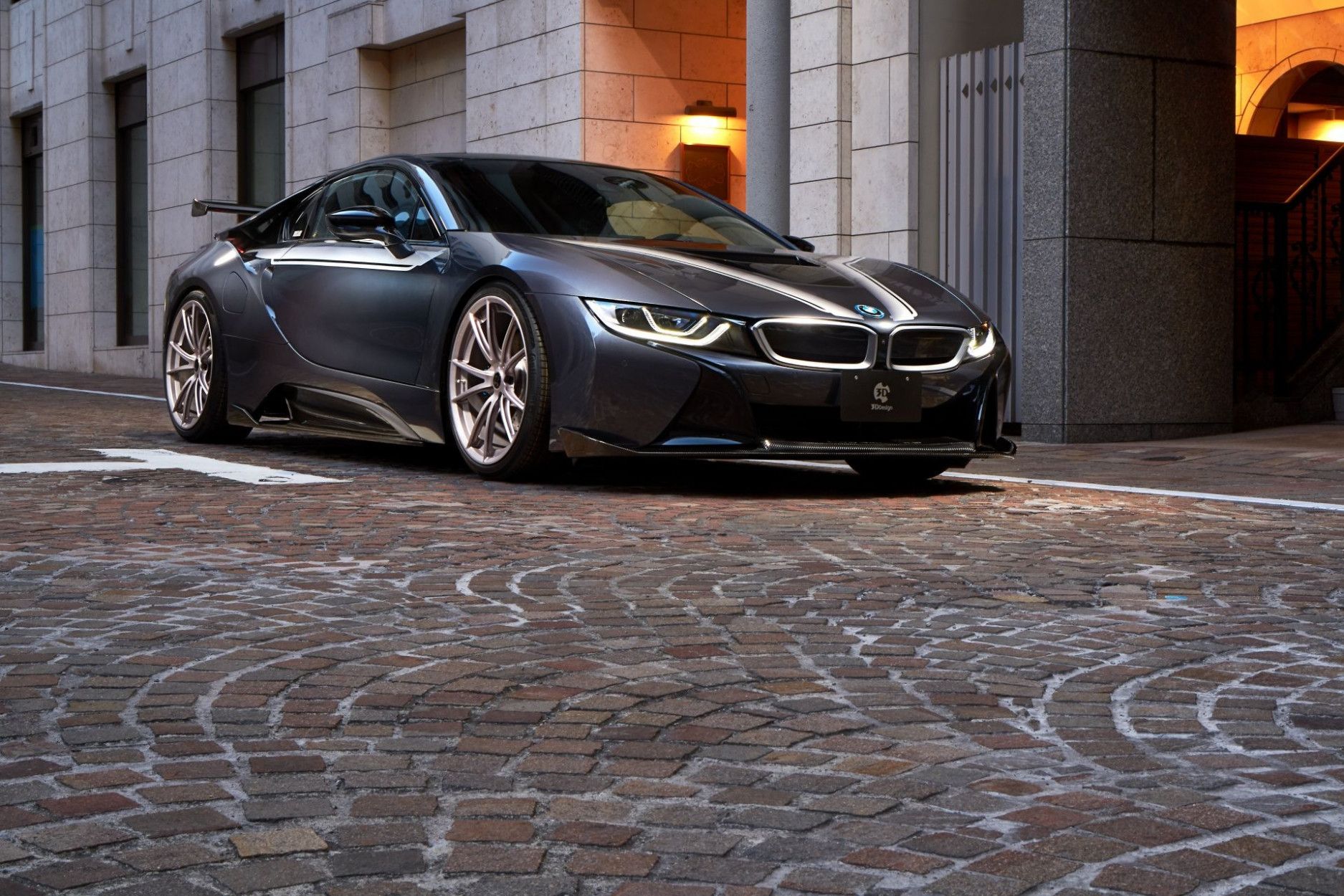 Front lip Carbon | fits BMW i8 (I12/I15) B38 | 3DDesign