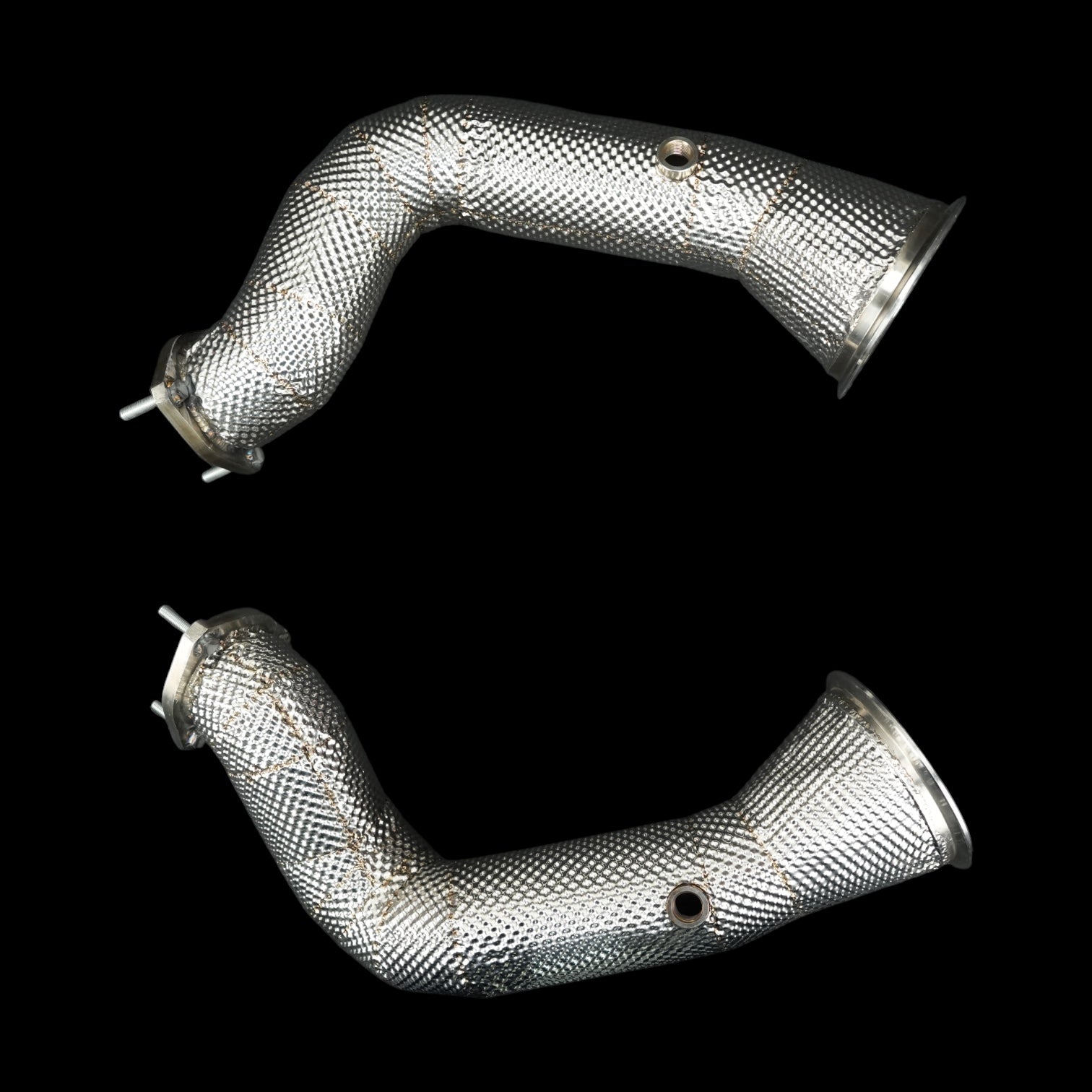 Downpipes Catless | passend für Lamborghini Urus TFSI 4.0L V8 Twin-Turbo Downpipes + Midpipes | Blackboost