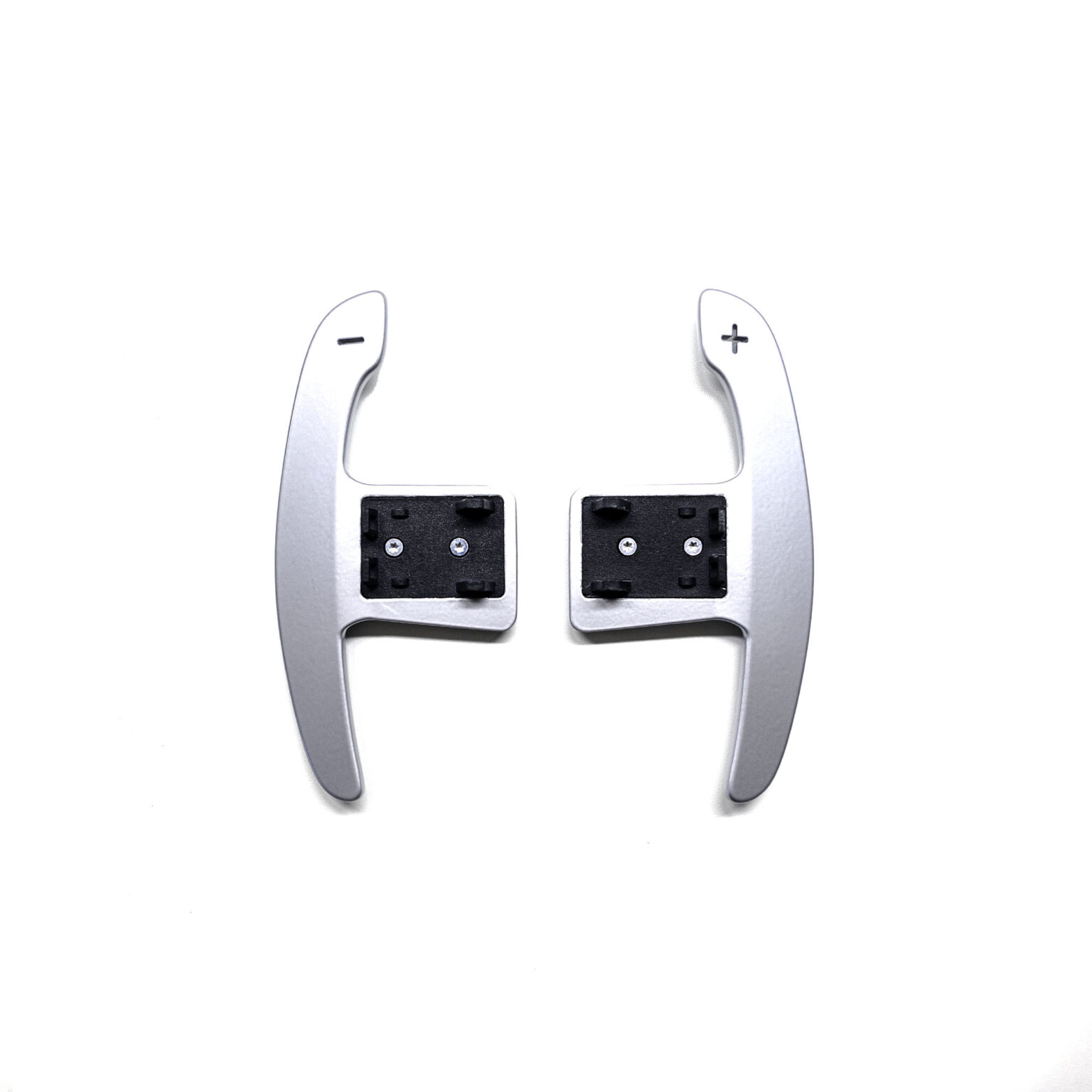Paddle shifters aluminium silver | fits BMW G-Series, Toyota Supra | PaddleShifterz