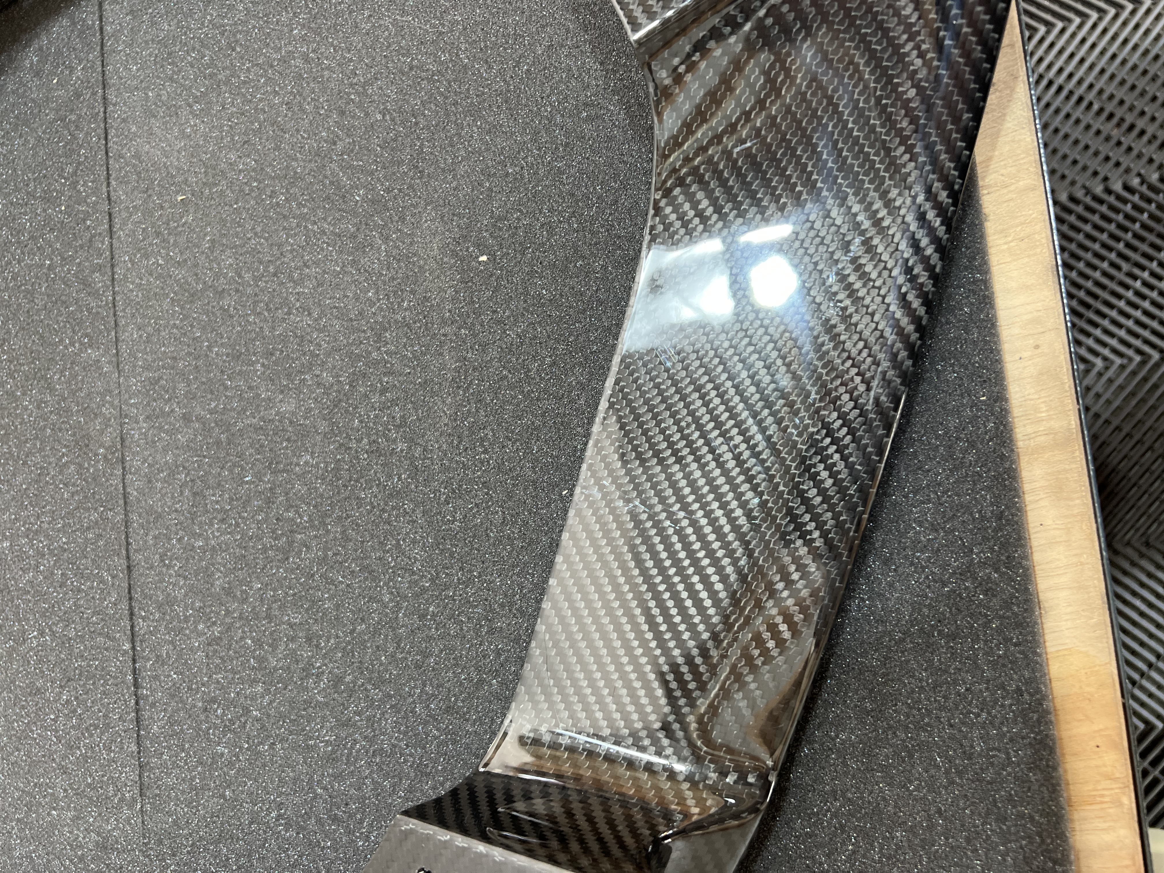 Side fins Carbon to match the carbon diffuser | fits BMW F90 M5 (F90) | 3D design | SPECIAL PRICE