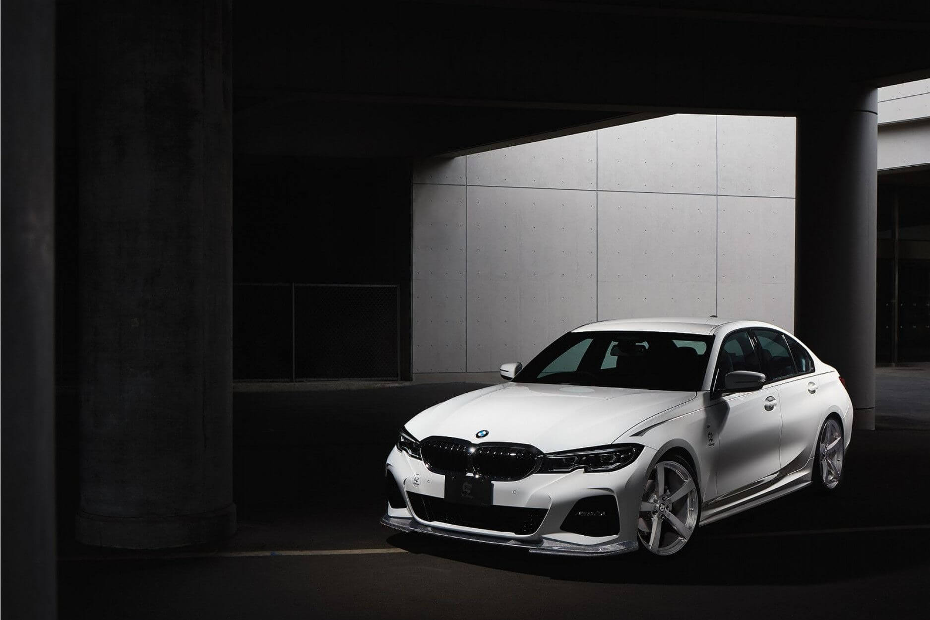 Front lip Carbon | fits BMW 3 Series M-Package incl. M340i/M340d (G20) | 3Design