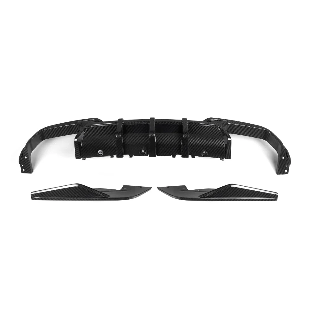 Rear diffuser SOOQOO Carbon | fits BMW M8 incl. Competition (F91/F92) S63 | Aulitzky Tuning