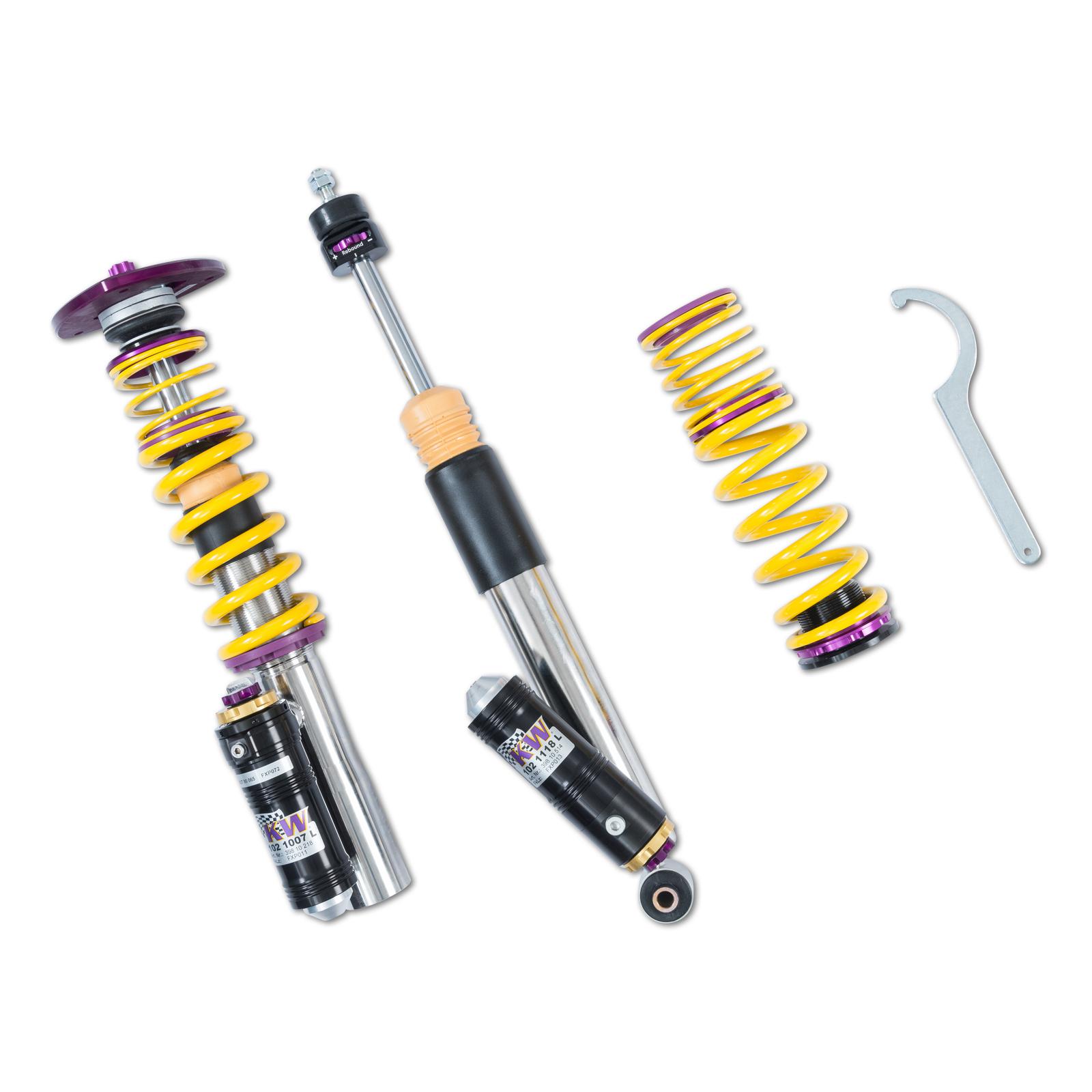 KW V4 Clubsport coilover suspension | fits A3/S3 8V | Leon (5F) incl. Cupra | Golf 7 incl. GTI/CS/TCR/GTD | 3978020N