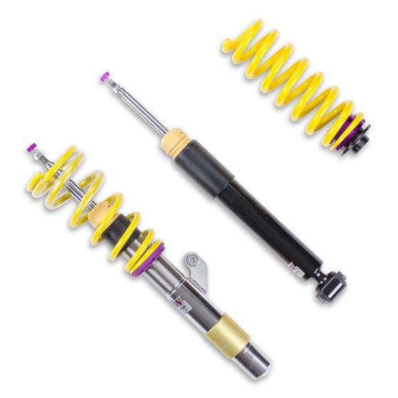 KW V2 coilover suspension inox | fits BMW 1/2/3/4 Series RWD (F20/F21/F22/F23/F30/F32) | 1522000F | 1522000G
