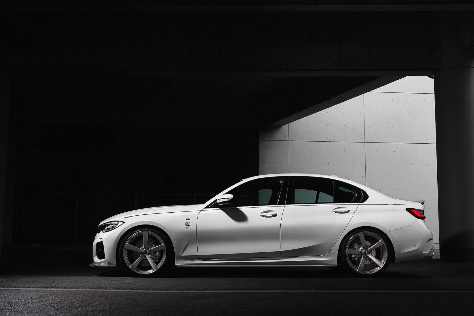 Side skirts Carbon | fits BMW 3 Series M-Package incl. M340i/M340d (G20) | 3Design