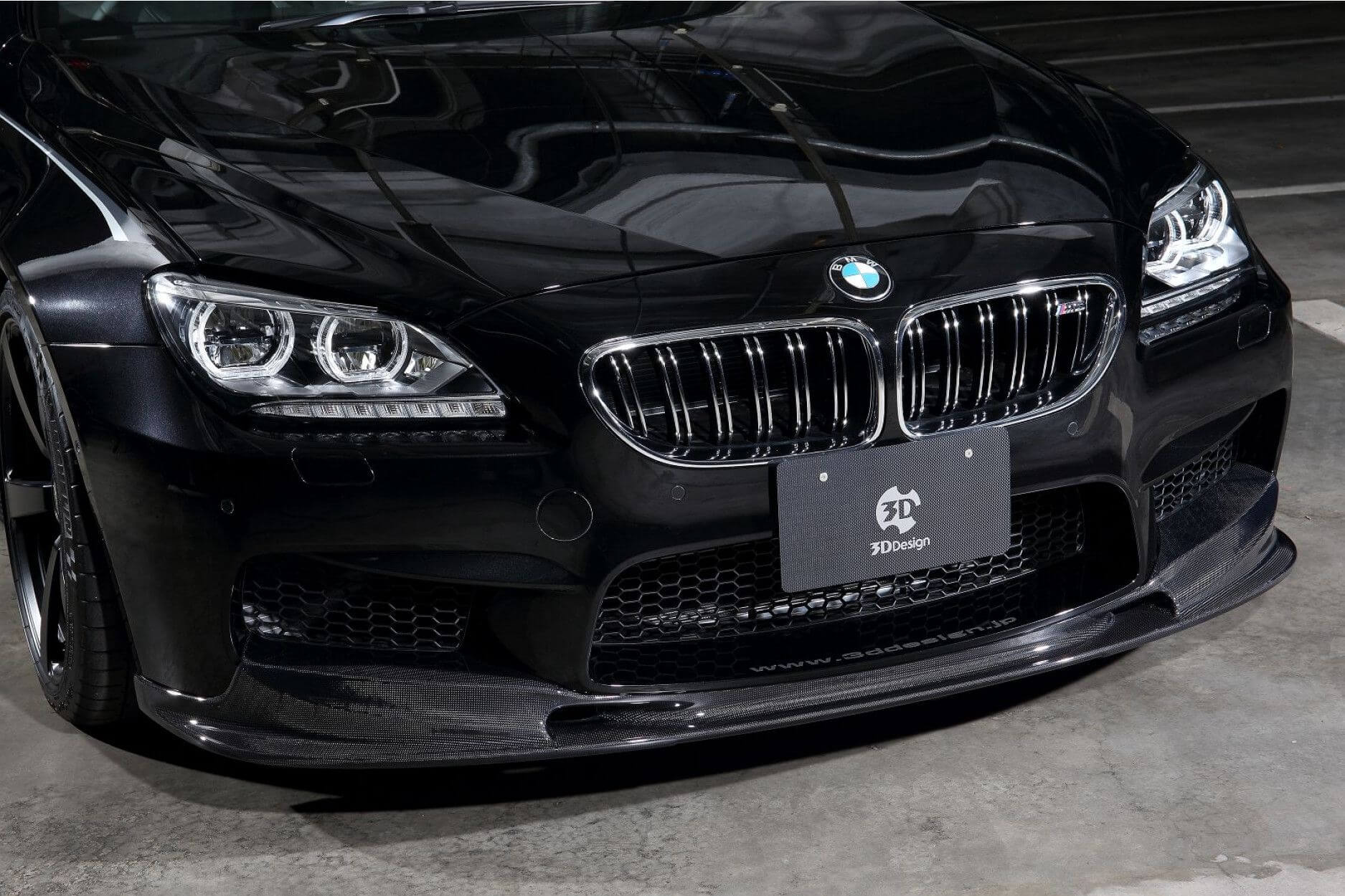Front lip Carbon | fits BMW M6 incl. Competition (F06/F12/F13) S63 | 3DDesign