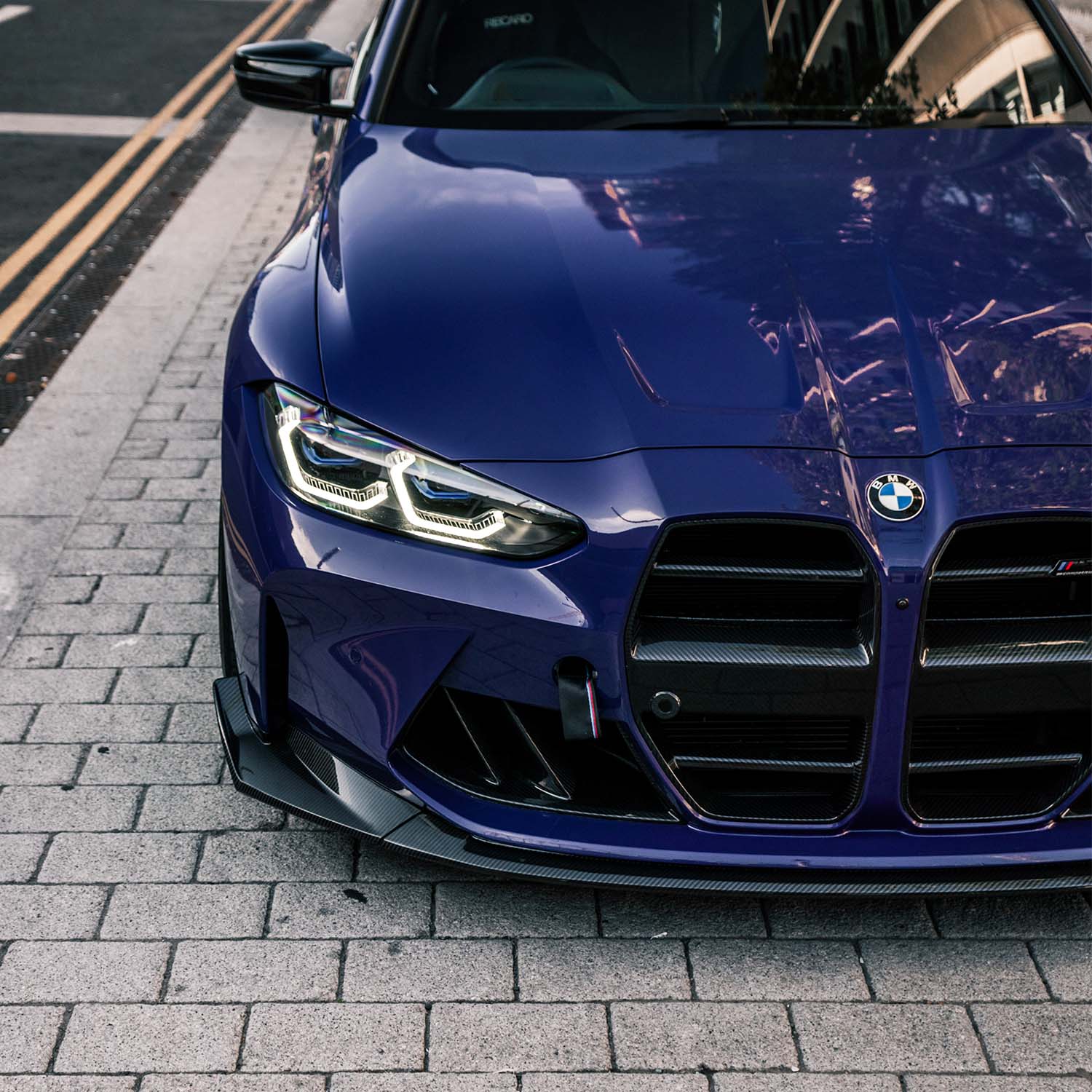 Front spoiler Carbon | fits BMW M3/M4 incl. Competition (G80/G81/G82/G83) | Aulitzky Tuning