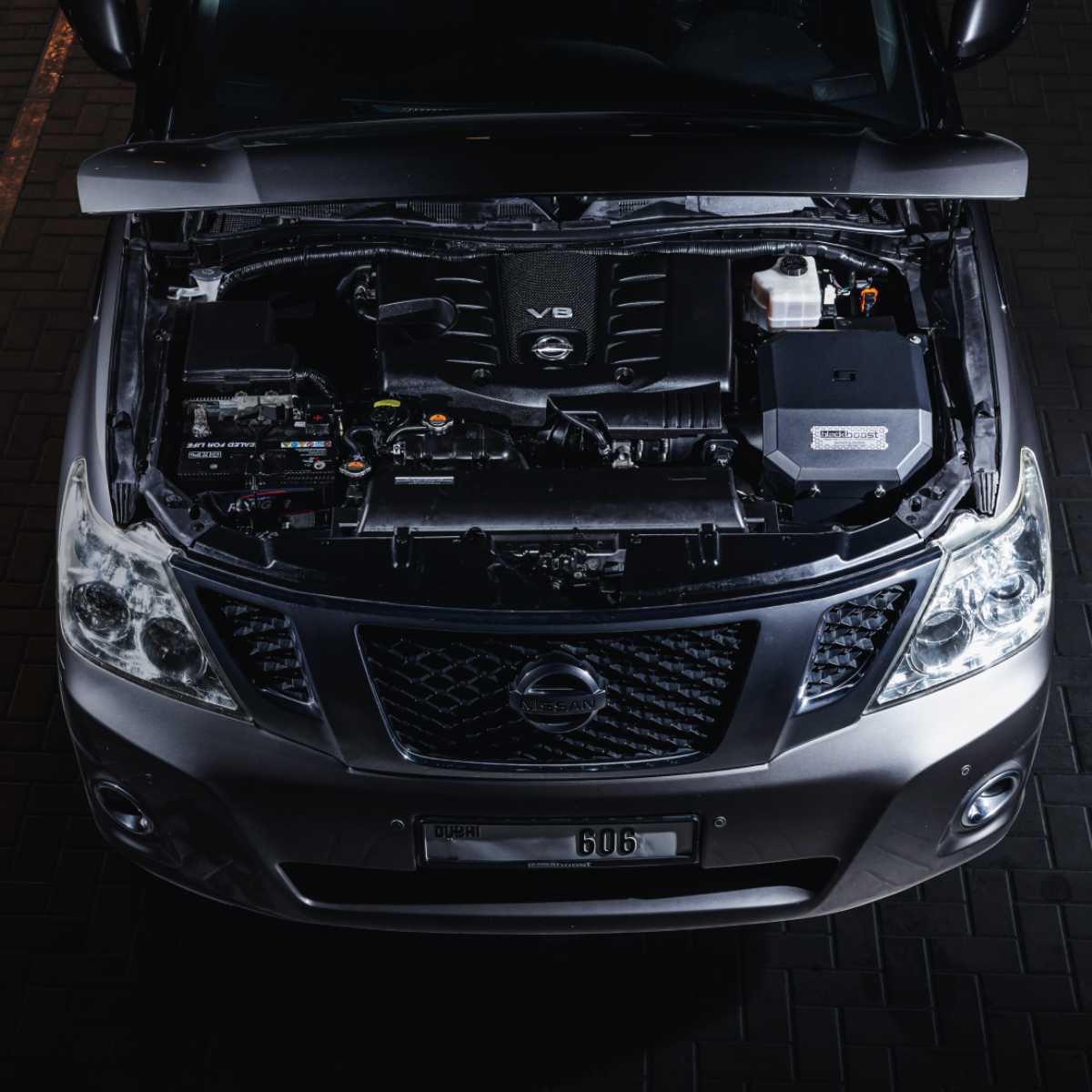 Cold Air Intake System | passend für Nissan Patrol Y62 LE (6th Gen) VK56D 5.6L V8 N/A | Blackboost