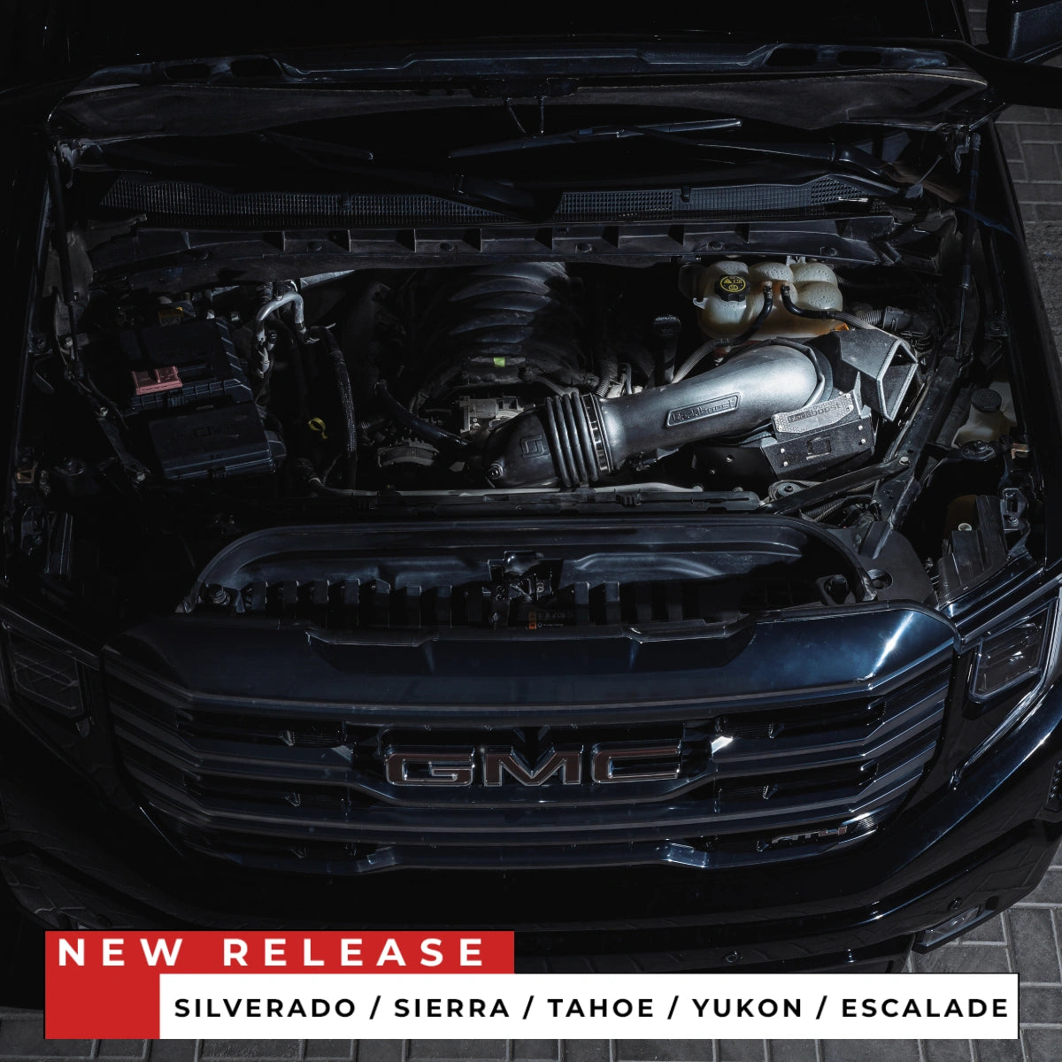 Cold Air Intake System | passend für GMC Sierra 1500 6.2L V8 L86 N/A | Blackboost