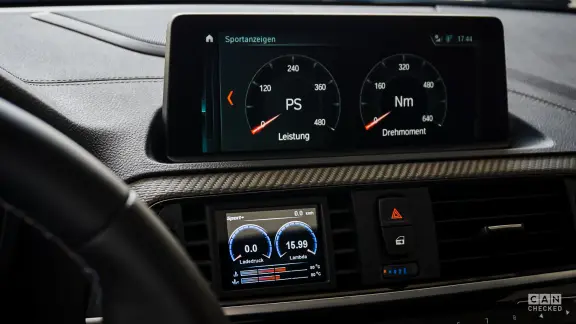 Data display 2.8” MFD28 Gen.2 | fits BMW 1 Series/2 Series/3 Series/4 Series, M2/M3/M4 (F-Series) | CANchecked