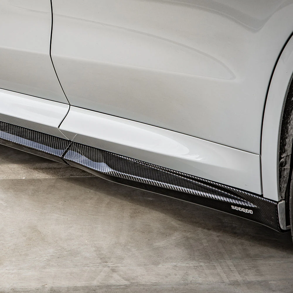 Side skirts SOOQOO Carbon | fits BMW X3M/X4M incl. Competition (F97/F98) LCI S58 | Aulitzky Tuning