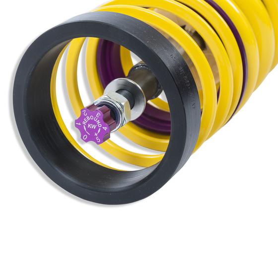 KW V3 coilover suspension inox | fits Audi S4/S5 quattro B9 (8W5/F5A) VA:50mm | 352100BT | 352100BV