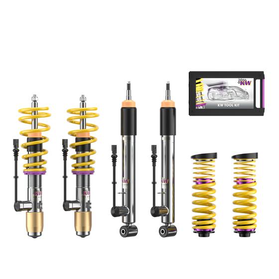 KW DDC ECU coilover suspension inox | fits BMW 3 Series xDrive (F30) | 39020031