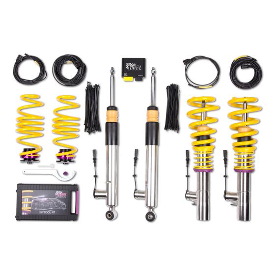 KW DDC ECU coilover suspension inox | fits Mercedes-Benz SLS AMG (C197/R197) | 39025005