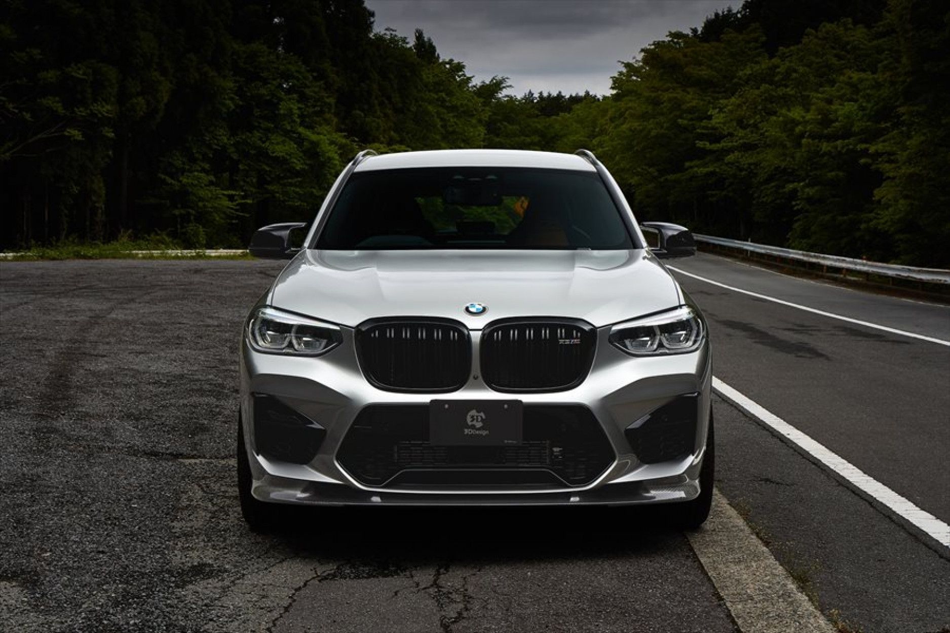 Front lip Carbon | fits BMW X3M/X4M incl. Competition (F97/F98) S58 | 3DDesign