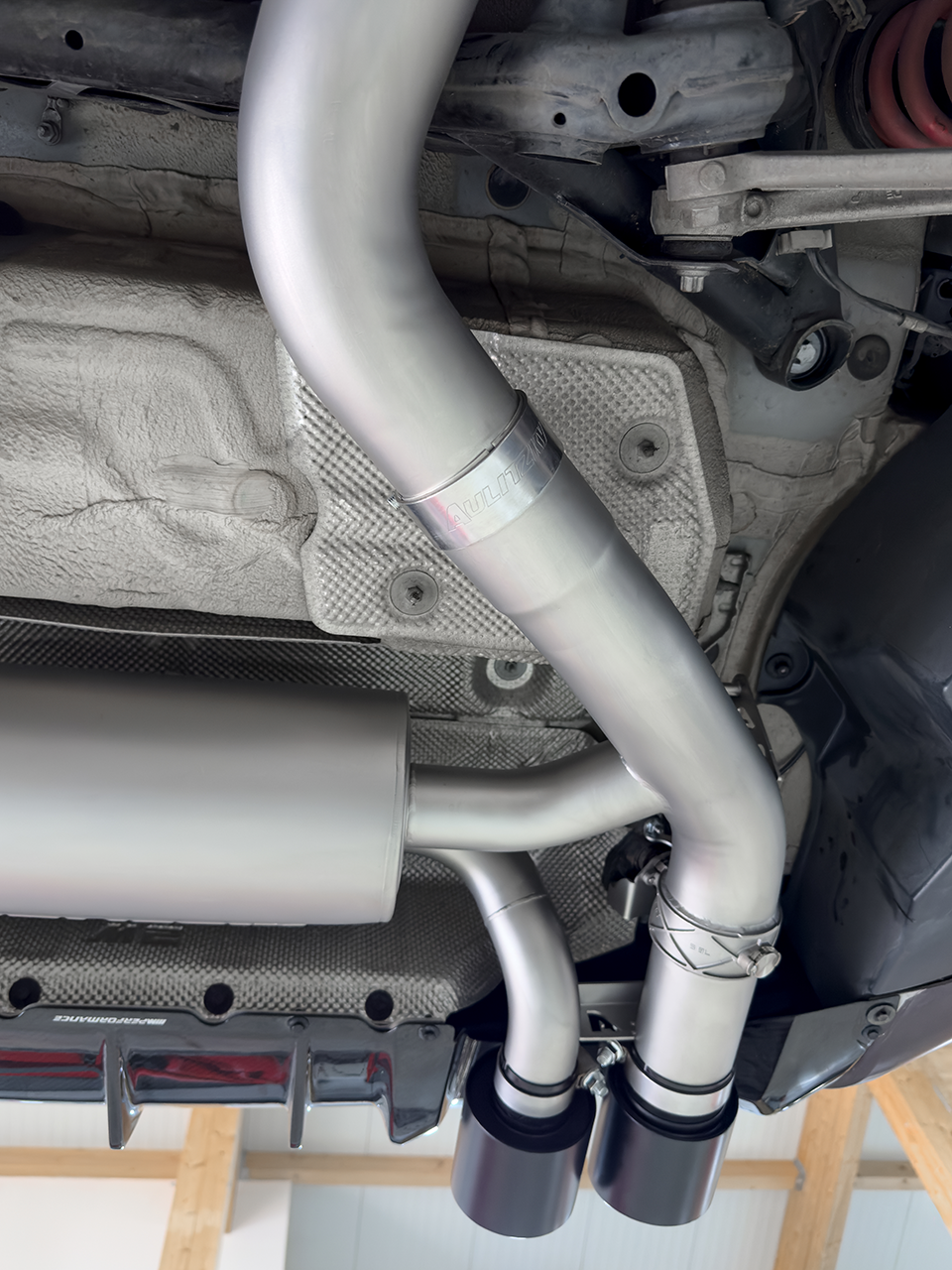 Aulitzky Exhaust | ECE flap exhaust system 3” (76mm) from OPF | fits BMW M2 Competition/CS (F87) S55