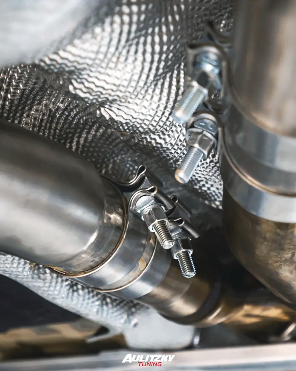 Aulitzky Exhaust | ECE rear silencer with flap control | fits BMW M340i/M440i xDrive OPF (G20/G21/G22/G23) B58