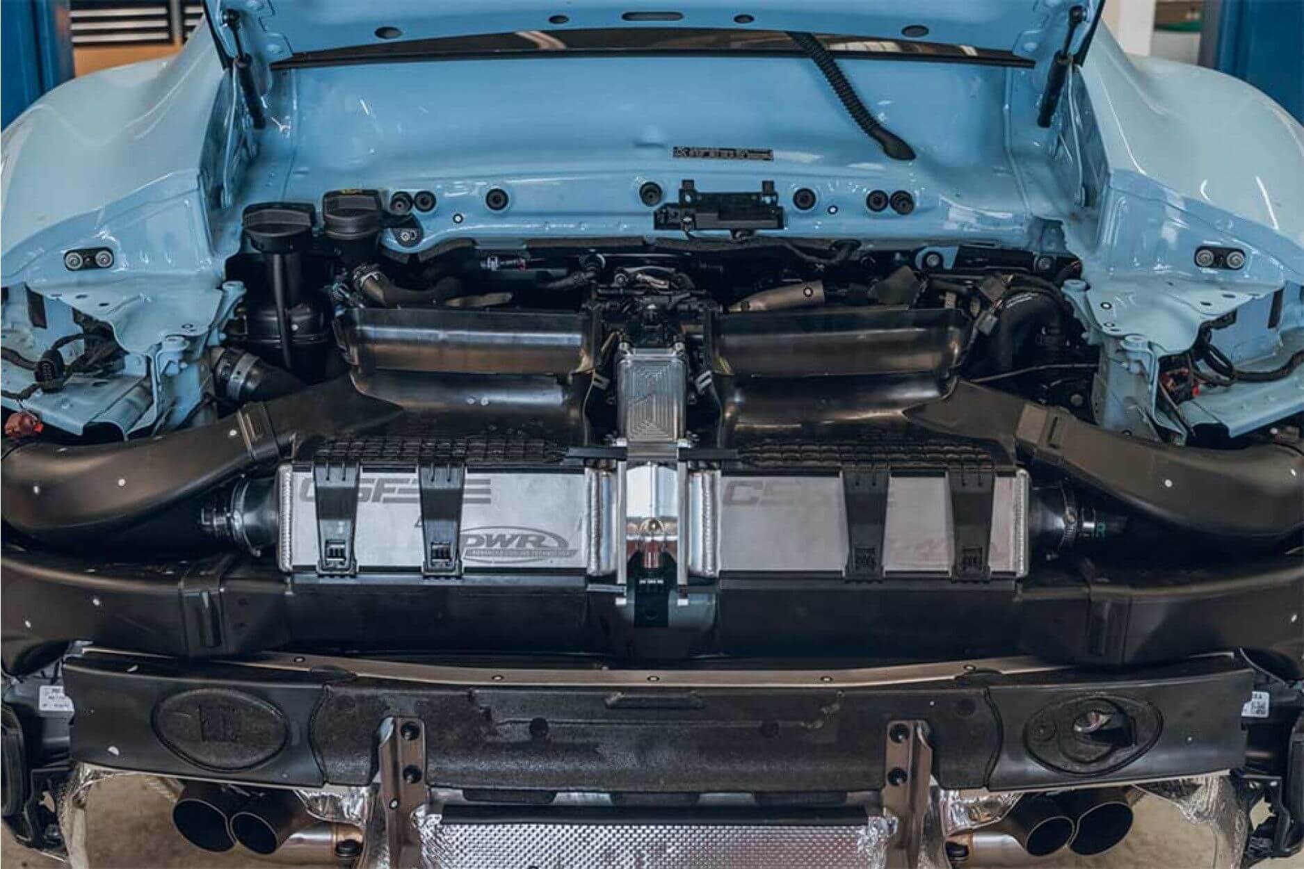 Upgrade intercooler set | fits Porsche 911 (992) Turbo/ S | CSF Race