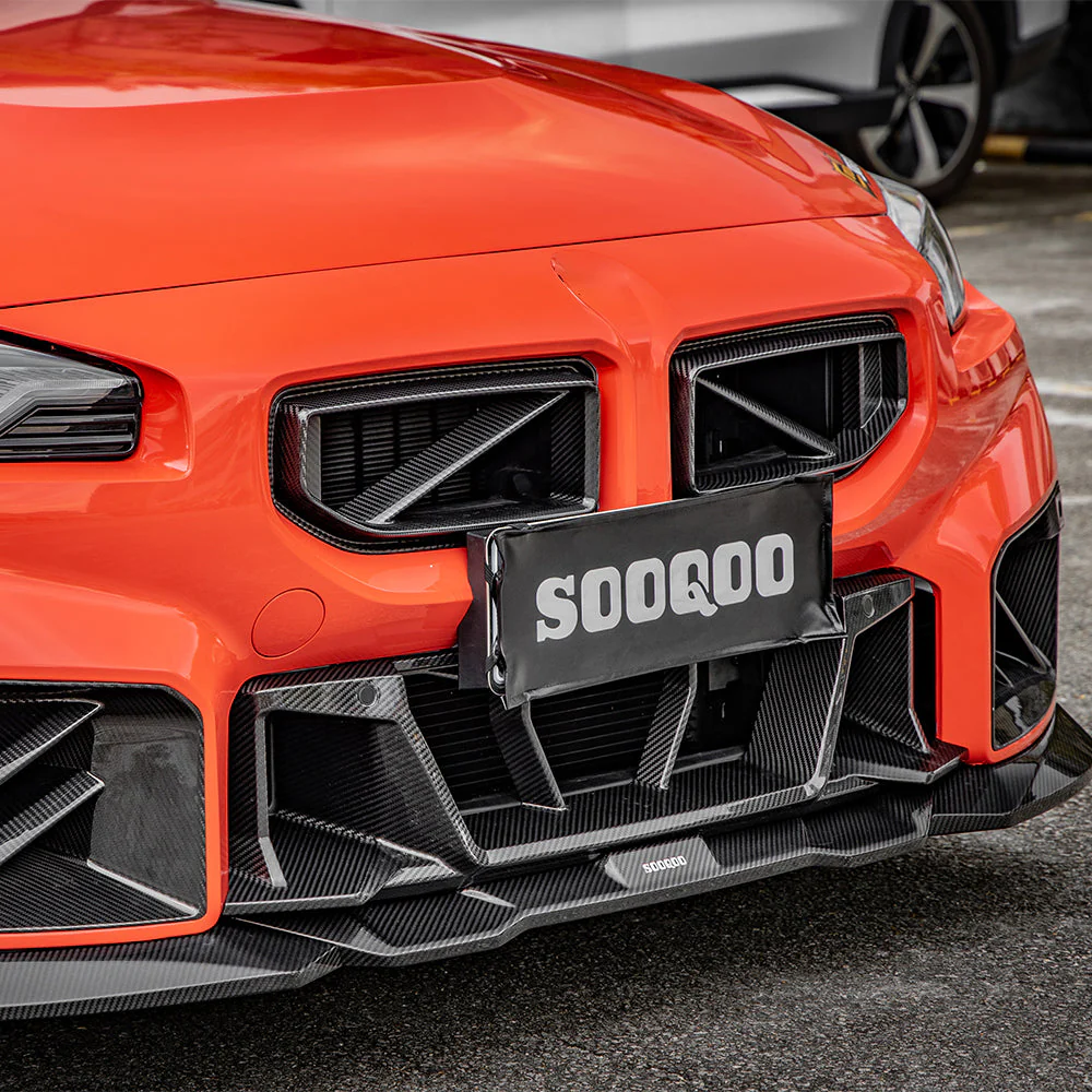 Frontspoiler SOOQOO V2-B Carbon | fits BMW M2 (G87) S58 | Aulitzky Tuning