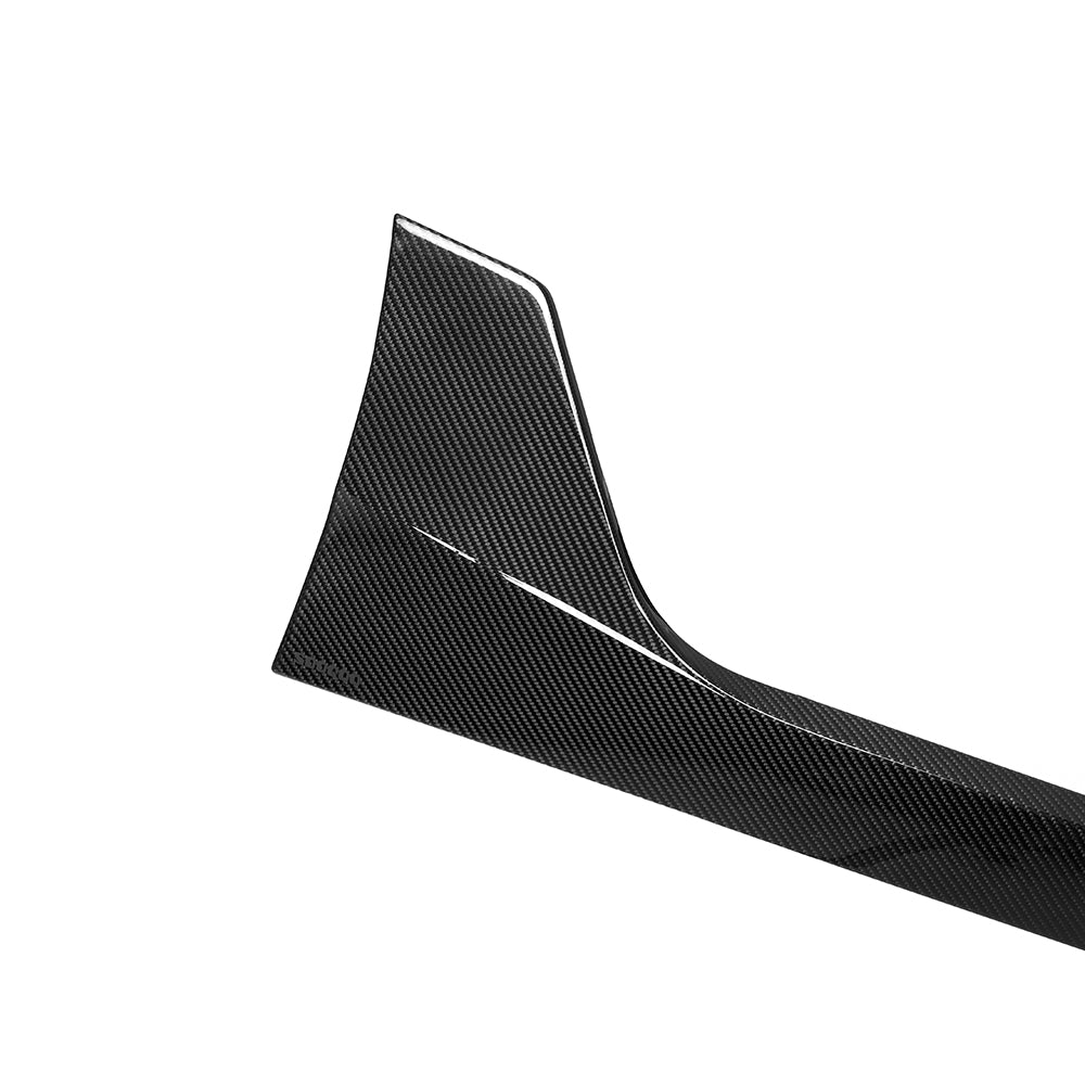Side skirts with flaps SOOQOO Carbon | fits BMW M5 (G90/G99) S68 | Aulitzky Tuning