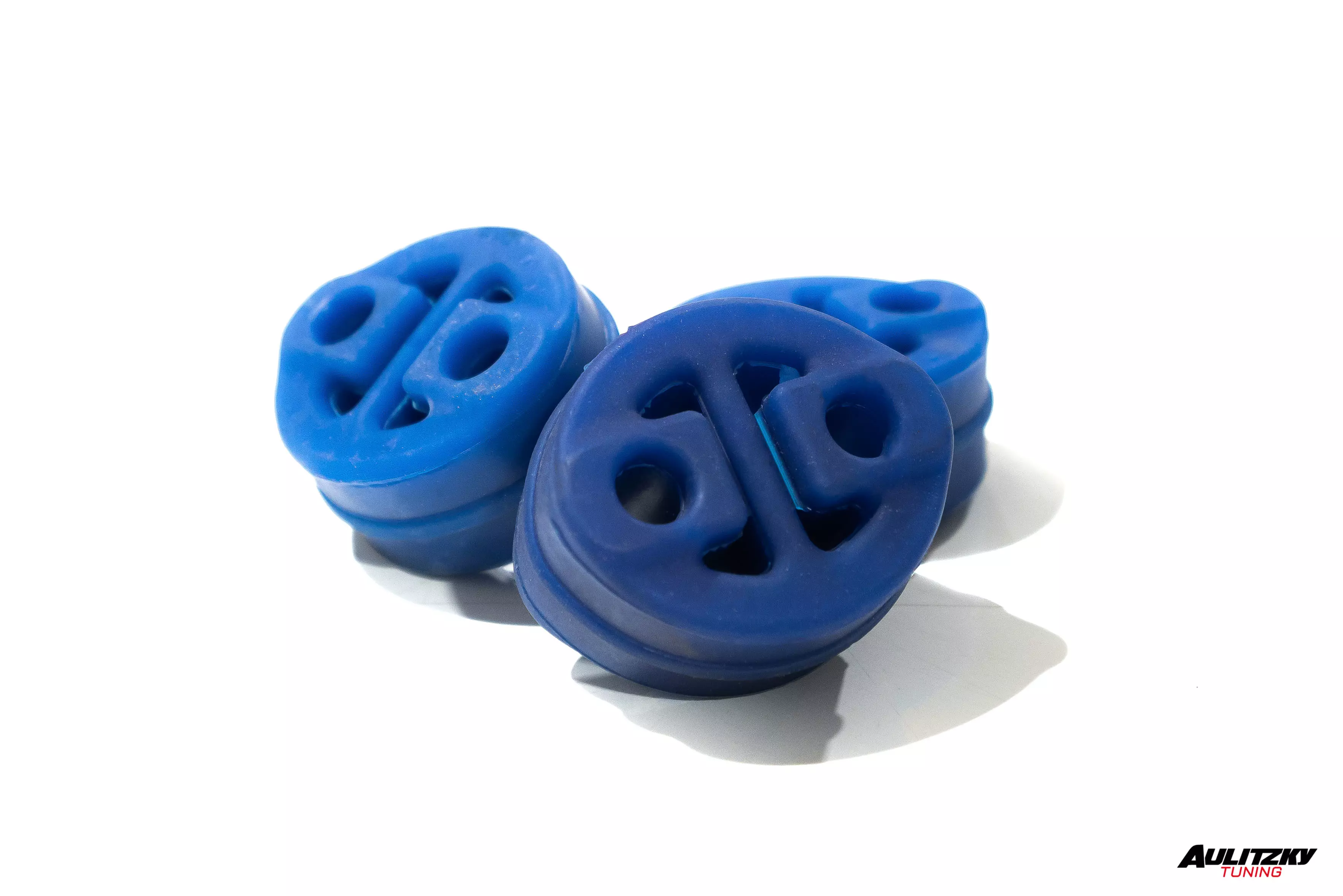 Aulitzky Exhaust | Reinforced exhaust rubbers | 3 pieces | fits Toyota Yaris 1.6 GR (P21)
