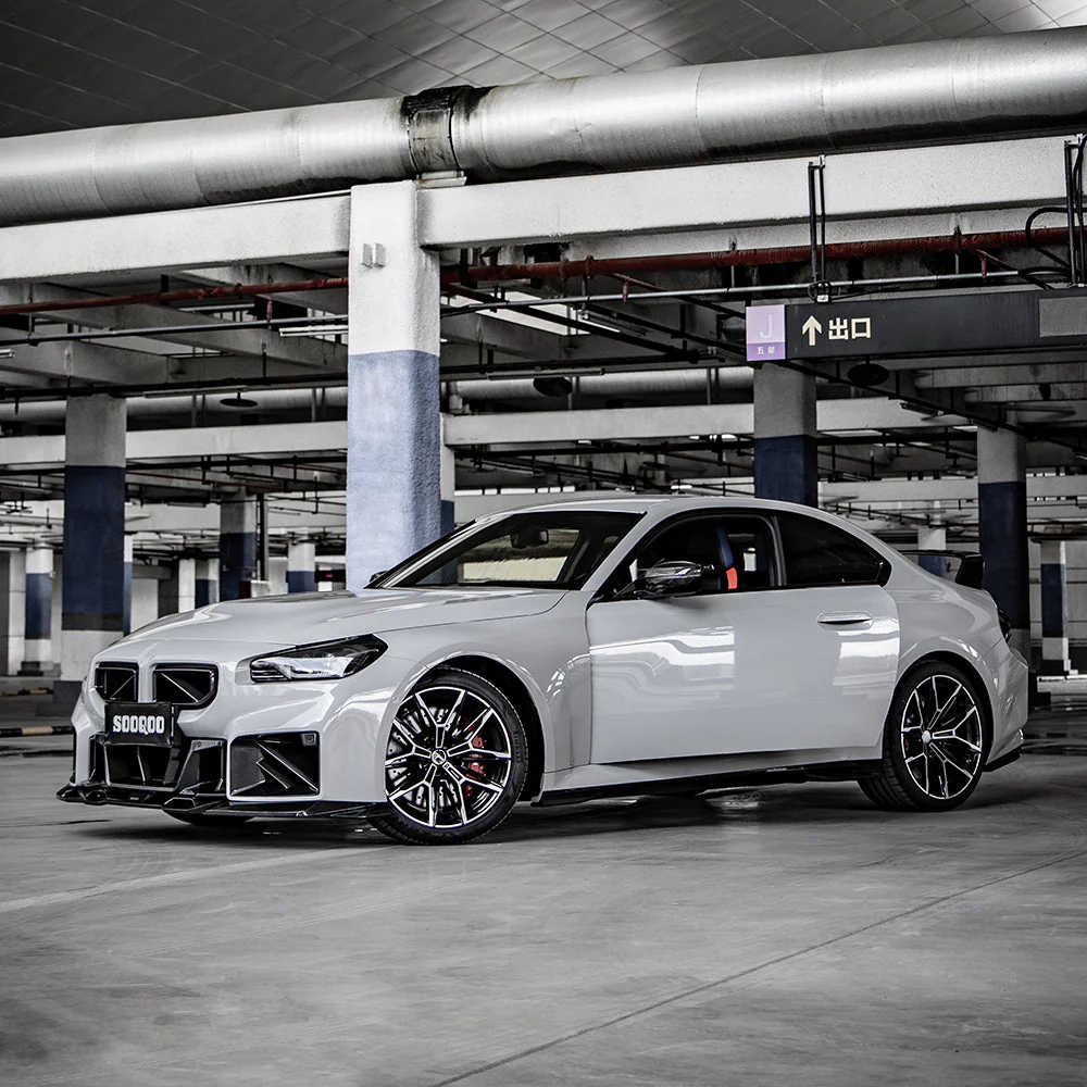 Side skirts SOOQOO Carbon | fits BMW M2 (G87) S58 | Aulitzky Tuning