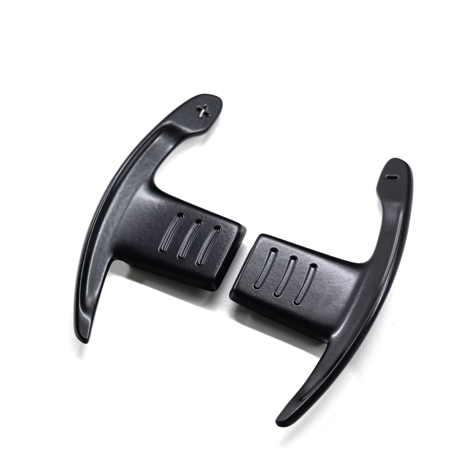 Shift paddles aluminium black matt | fits BMW F-Series | PaddleShifterz