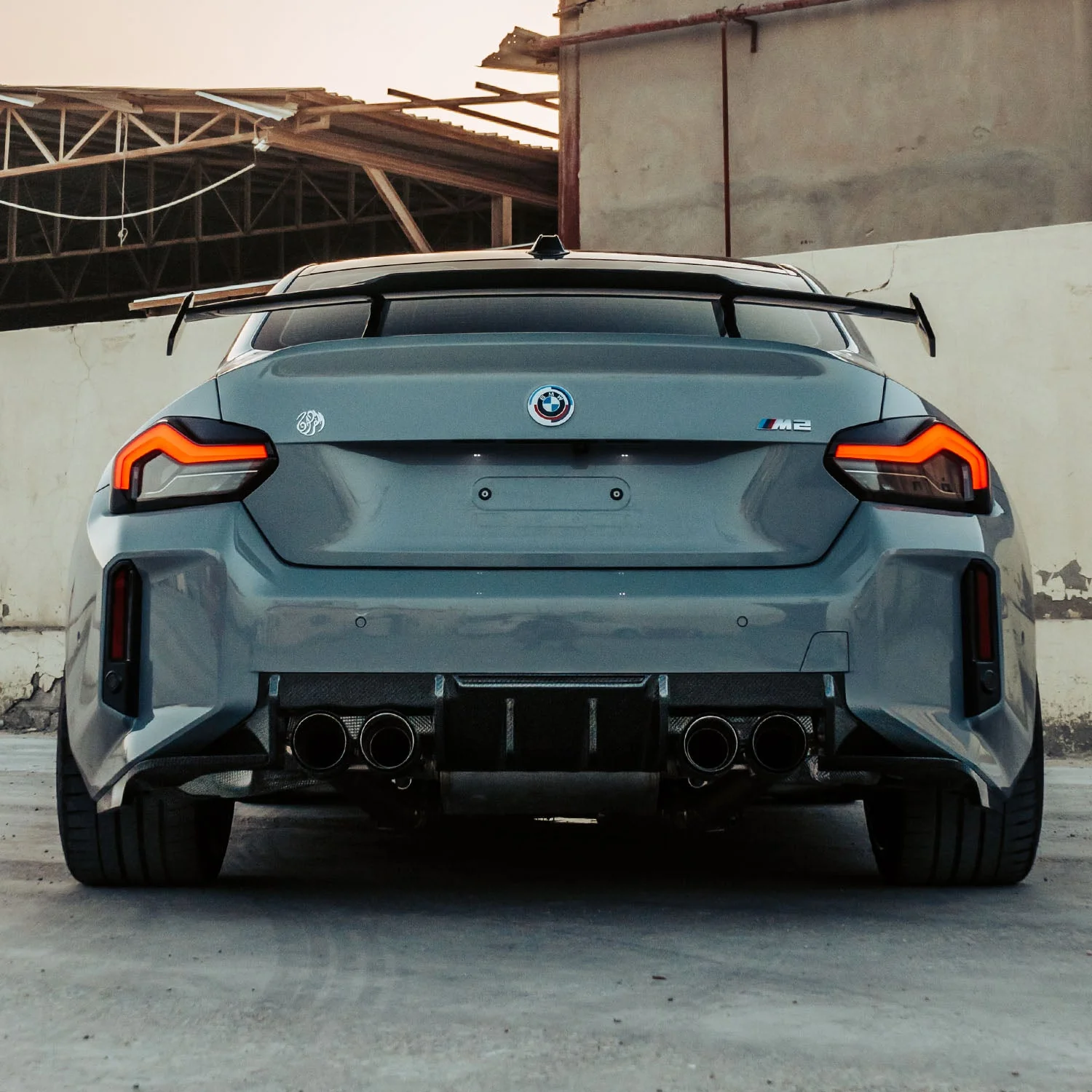 Rear diffusor Edition 1 Carbon | fits BMW M2 (G87) S58 | Aulitzky Tuning