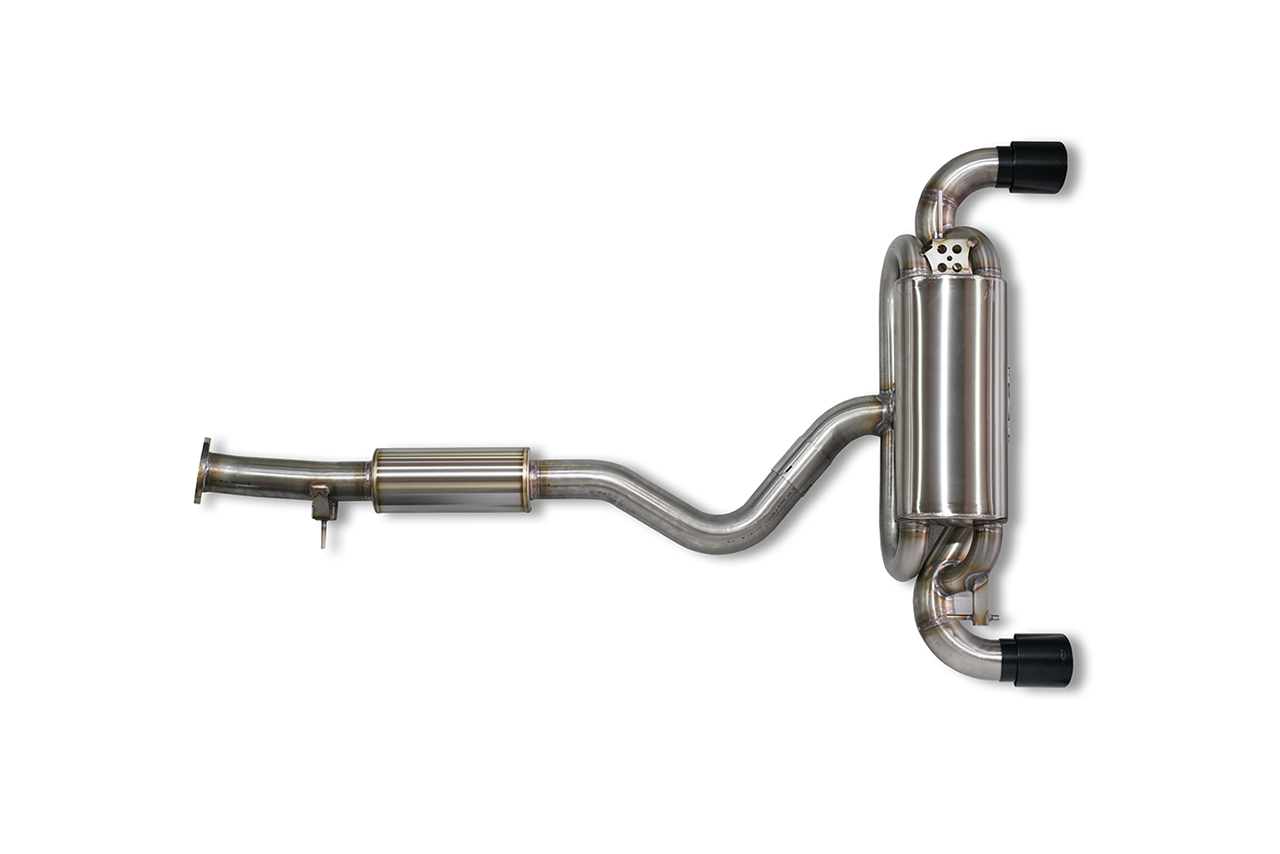 Aulitzky Exhaust | ECE flap exhaust system 3” (76mm) from OPF | fits Toyota Yaris 1.6 GR (P21) 261hp