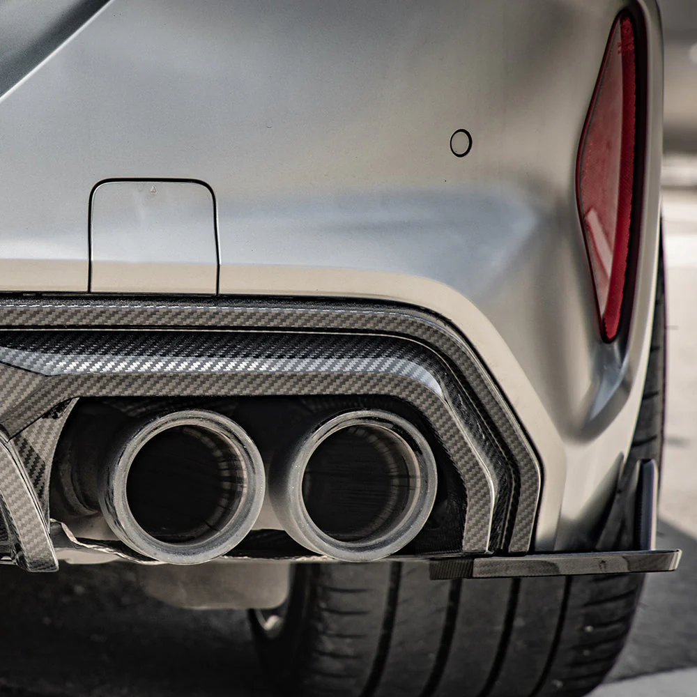 Rear diffuser SOOQOO Carbon | fits BMW M8 incl. Competition (F91/F92) S63 | Aulitzky Tuning