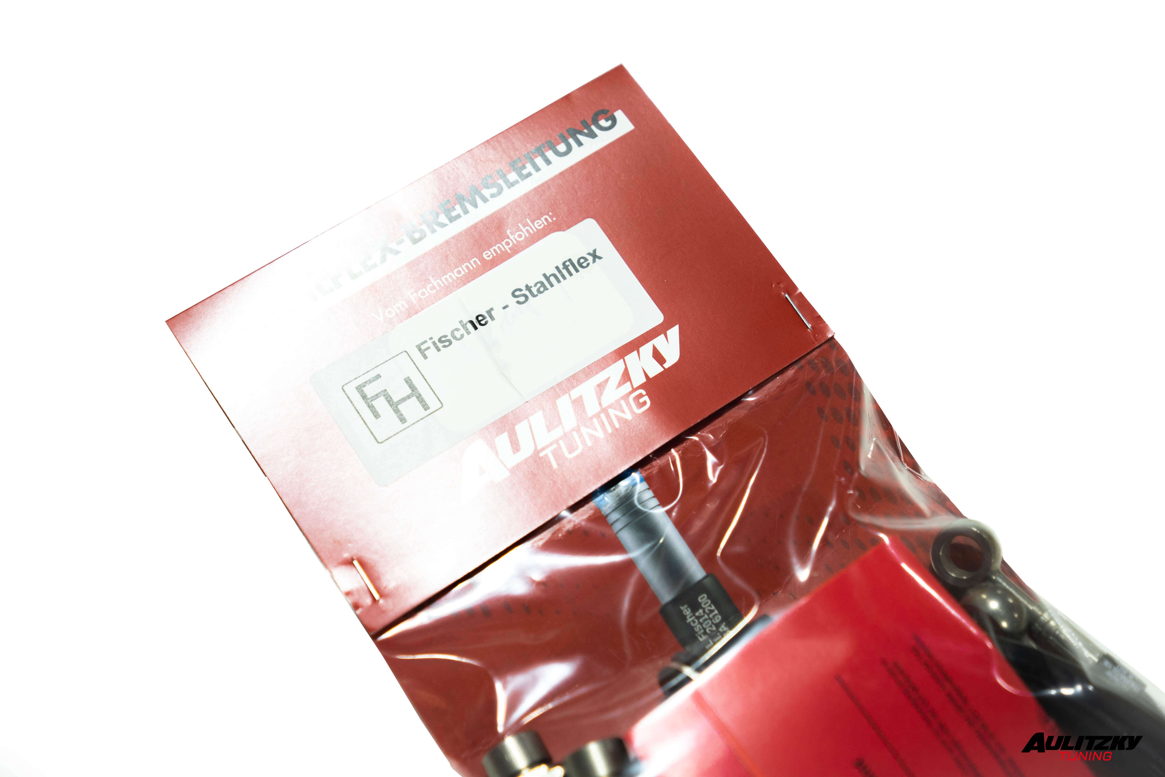 Steel braided lines VA+HA stainless steel with ABE | fits BMW M2 Competition/CS (F87) S55 | Aulitzky Tuning
