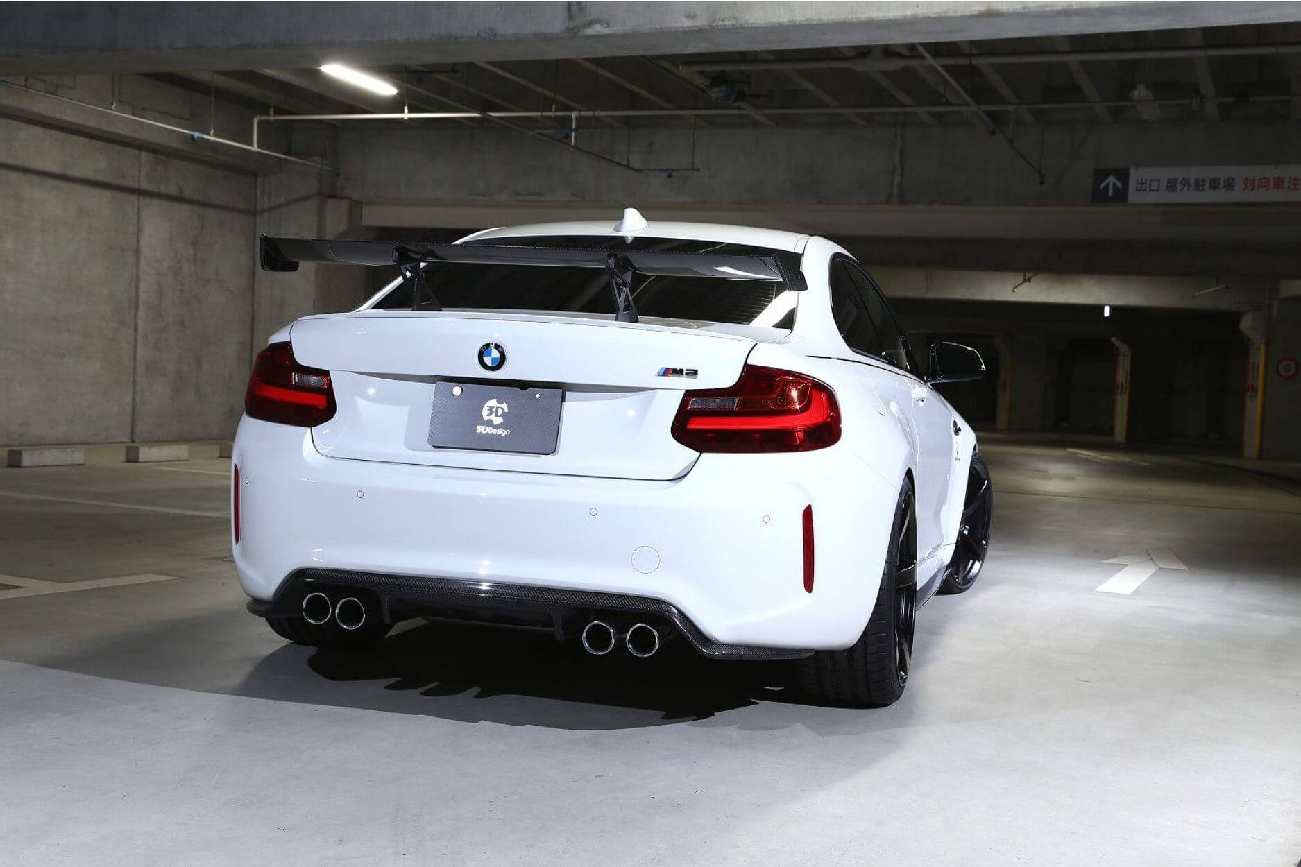 Rear wing Carbon | fits BMW M2 incl. Competition/CS (F87) S55 | 3DDesign
