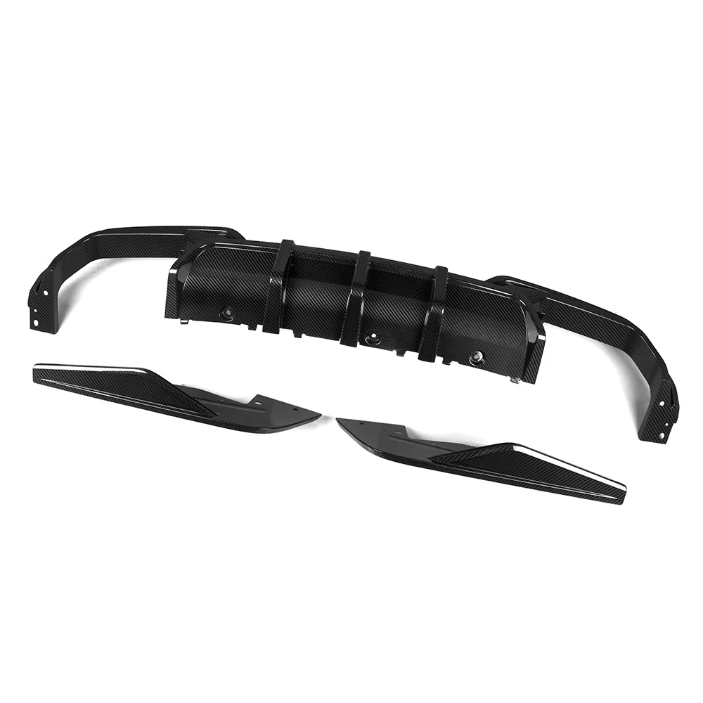 Rear diffuser SOOQOO Carbon | fits BMW M8 incl. Competition (F91/F92) S63 | Aulitzky Tuning
