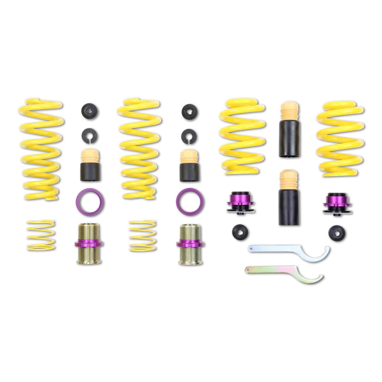 KW coilover springs | height-adjustable spring kit | fits Mercedes-Benz C63/ C63S AMG T-Model (S205) | 25325084