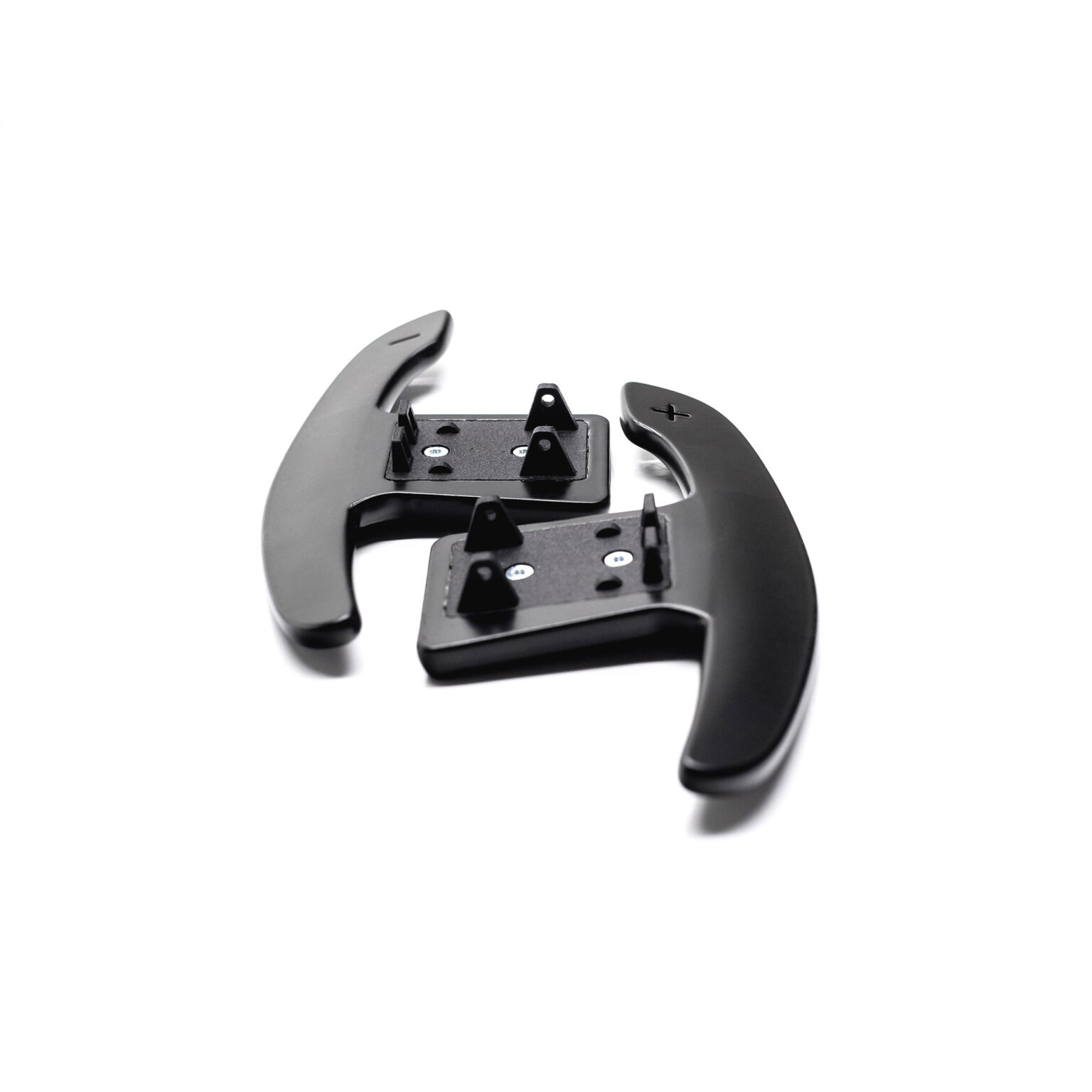 Paddle shifters aluminium black matt | fits BMW G-Series, Toyota Supra | PaddleShifterz